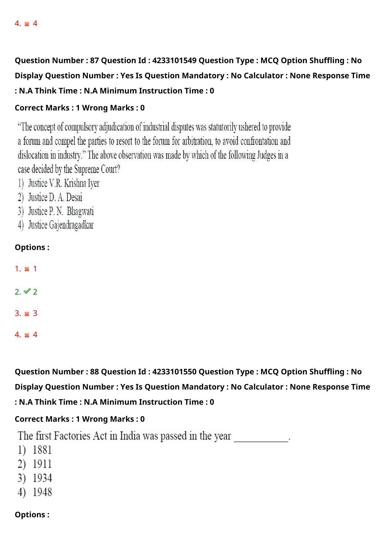 TS PGLCET 2023 LL.M Question Paper - Page 52