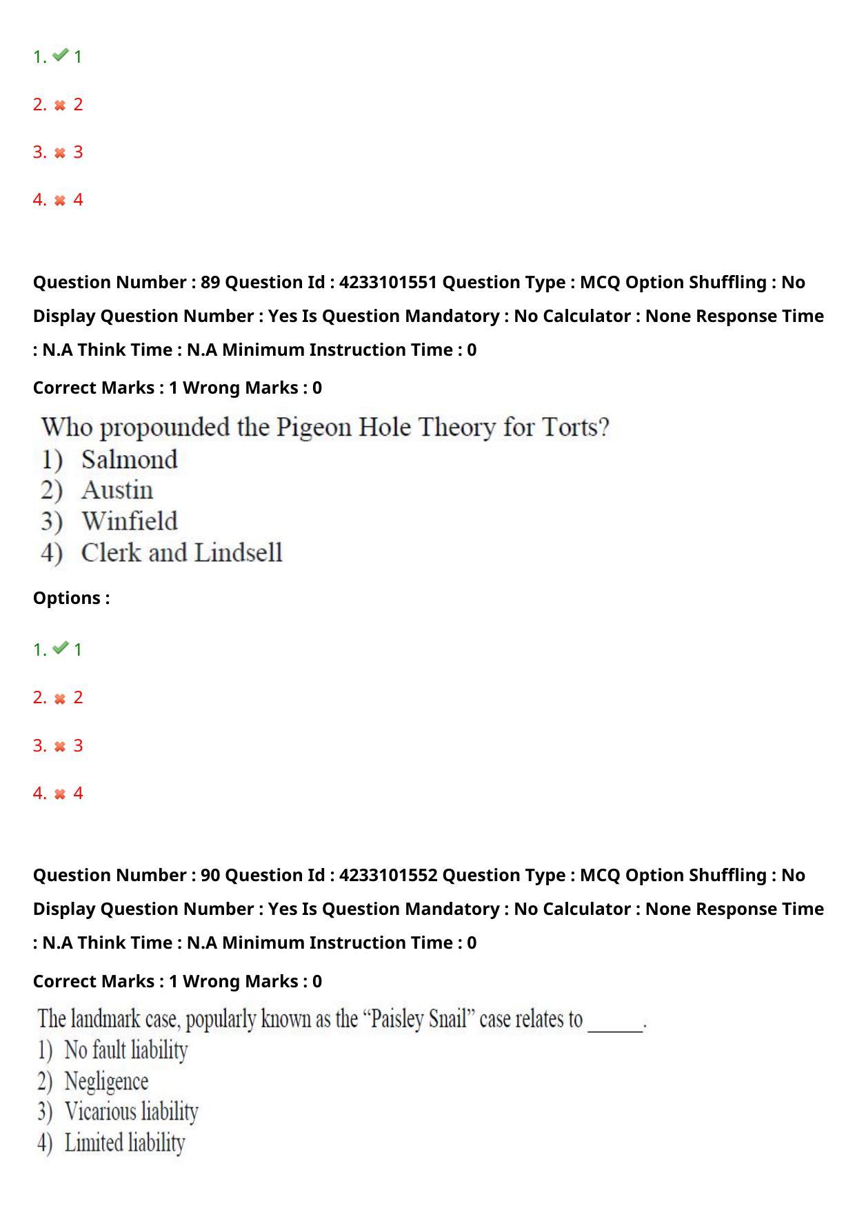 TS PGLCET 2023 LL.M Question Paper - Page 53