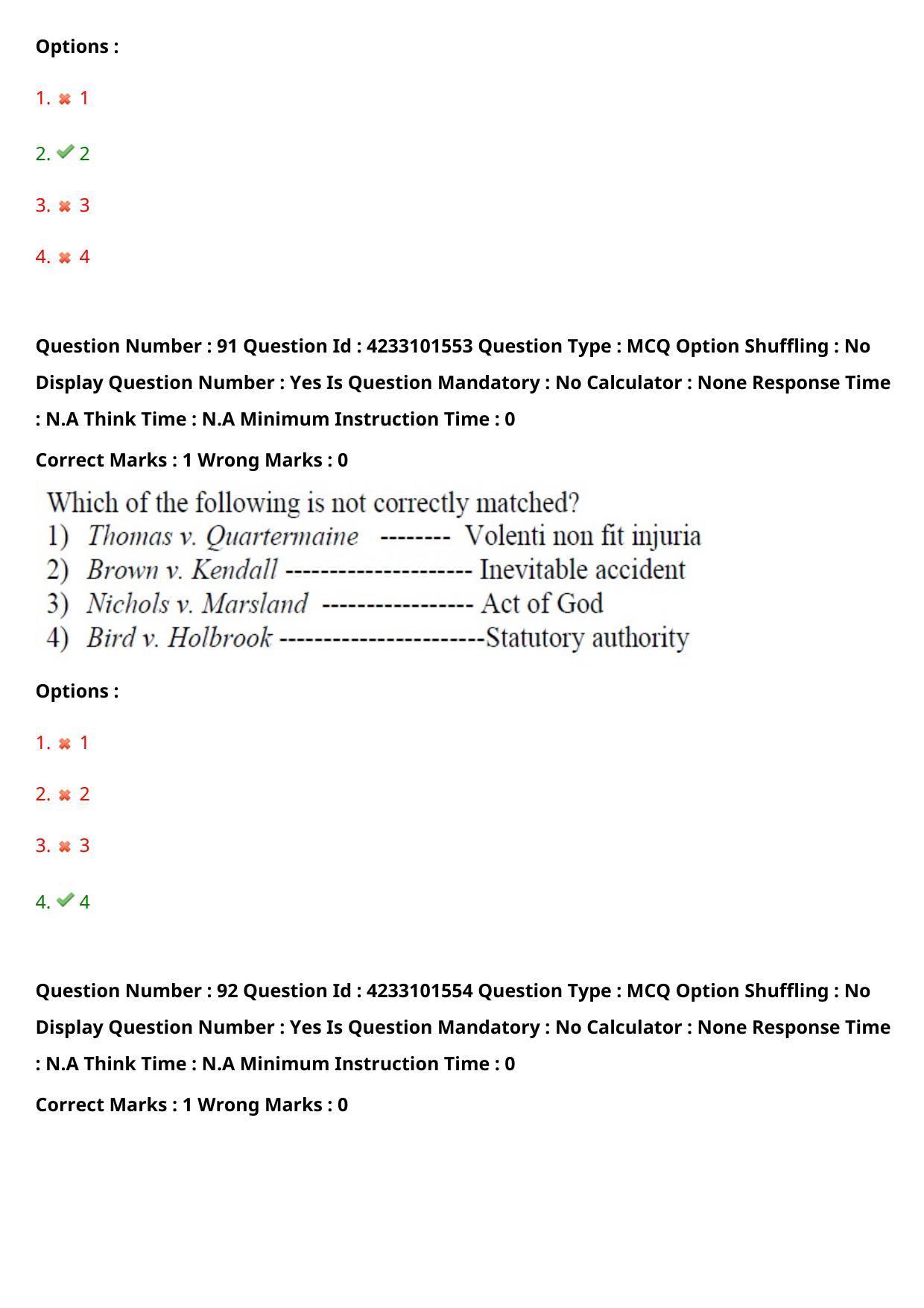 TS PGLCET 2023 LL.M Question Paper - Page 54