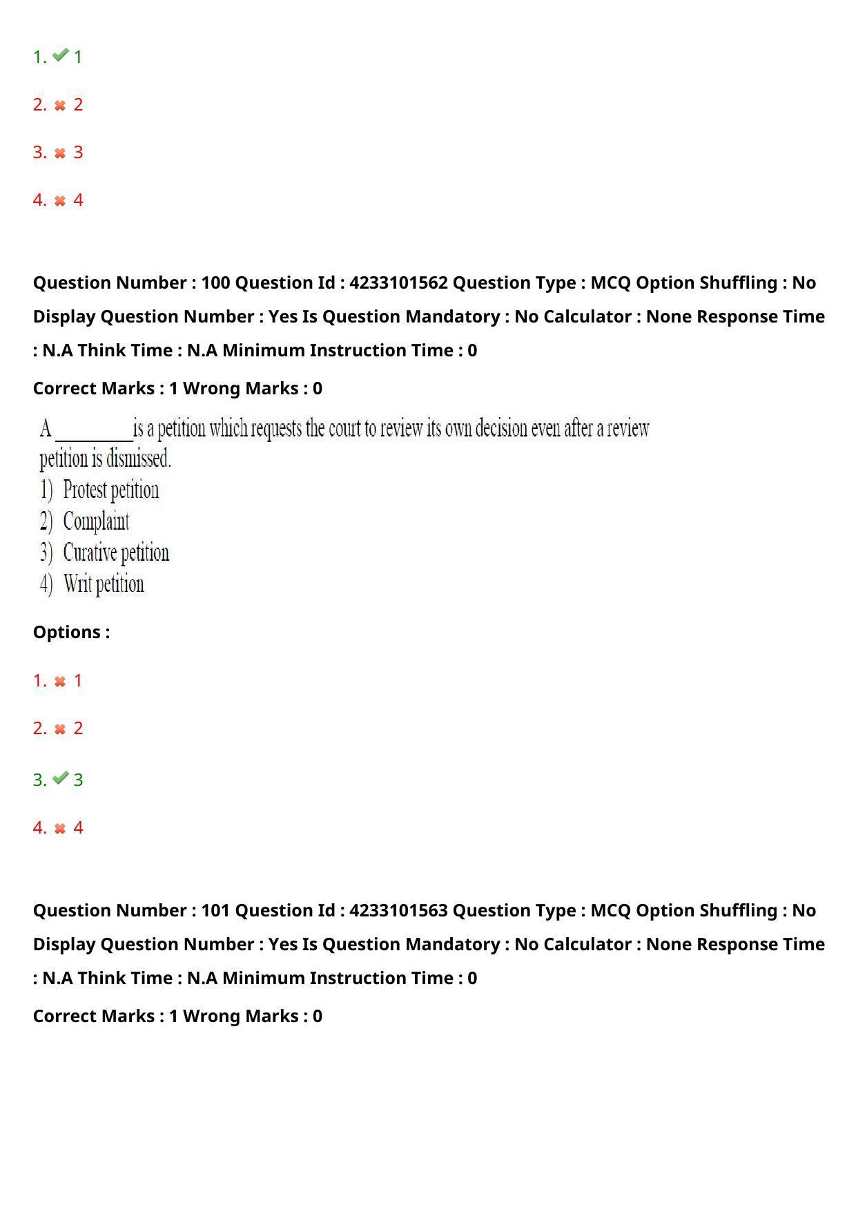 TS PGLCET 2023 LL.M Question Paper - Page 59