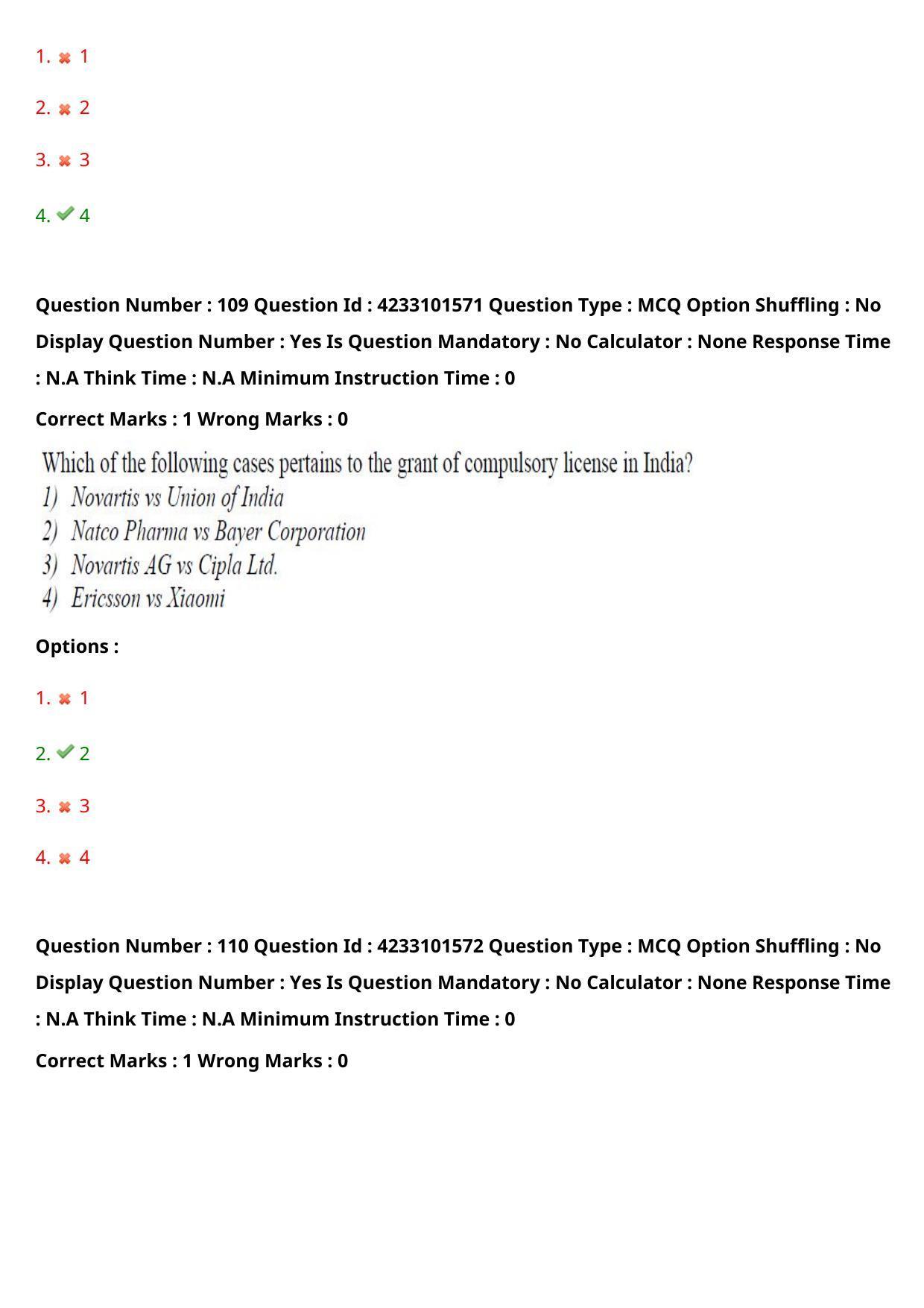 TS PGLCET 2023 LL.M Question Paper - Page 64