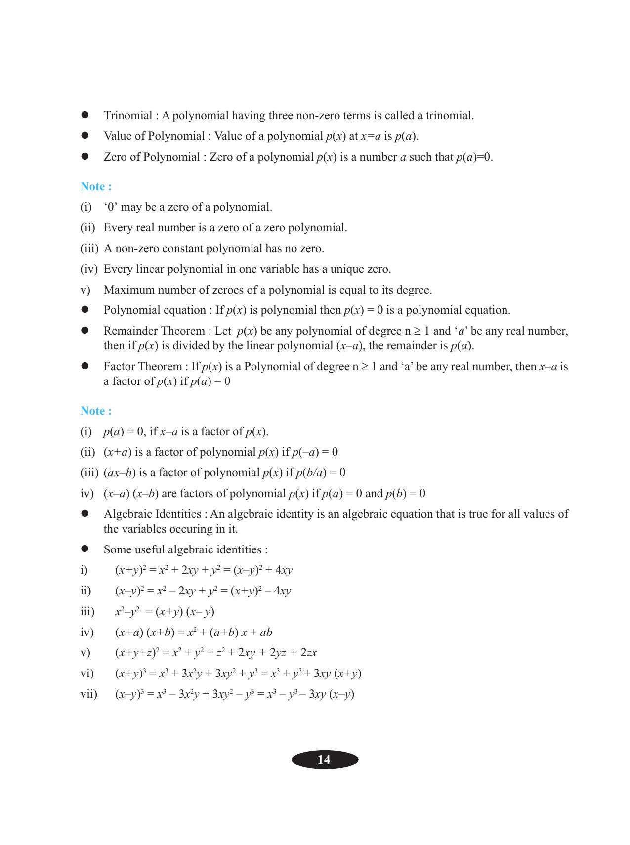 Tripura Board Class 9 Math English Version Workbooks - Page 18
