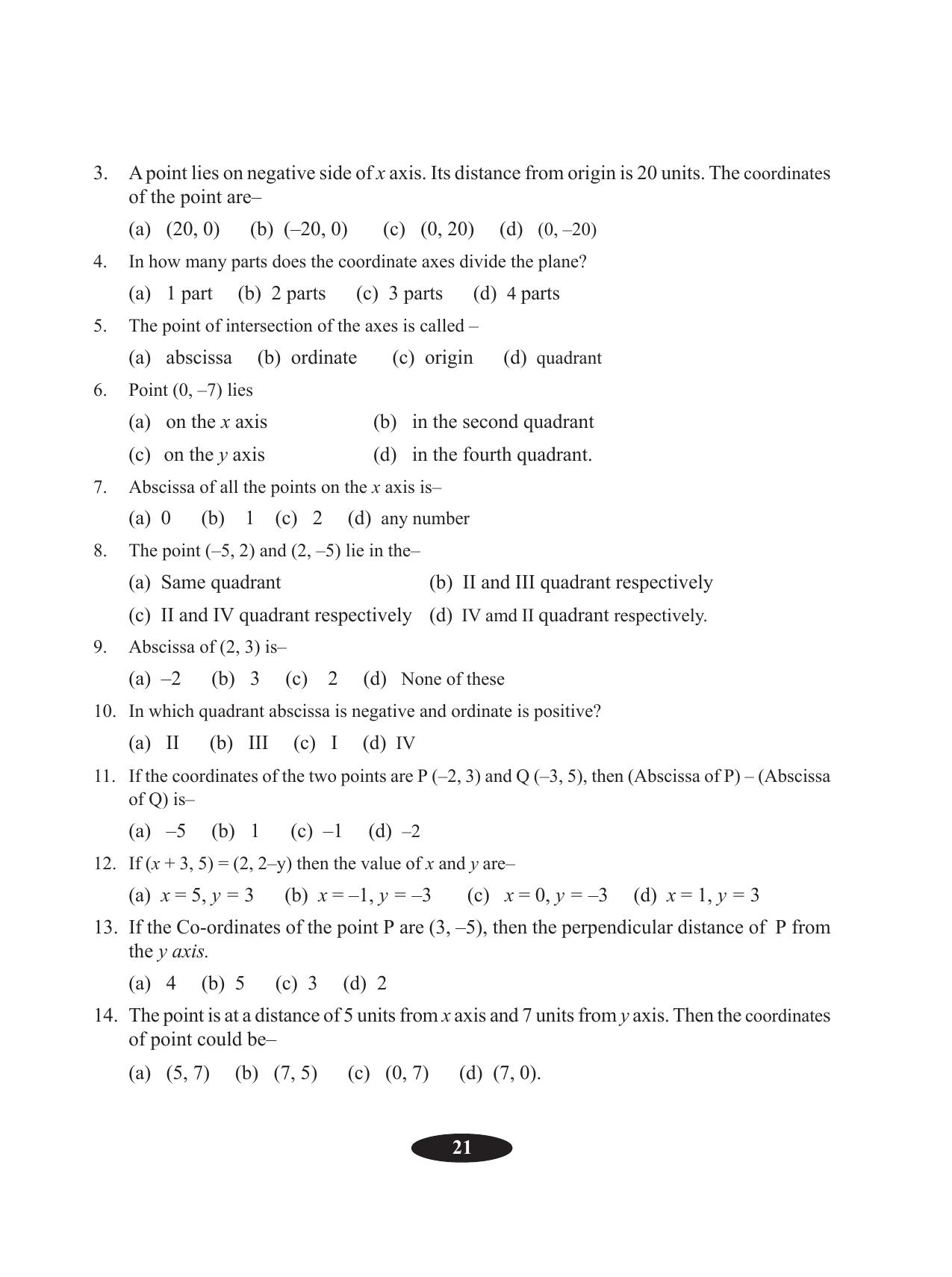Tripura Board Class 9 Math English Version Workbooks - Page 25