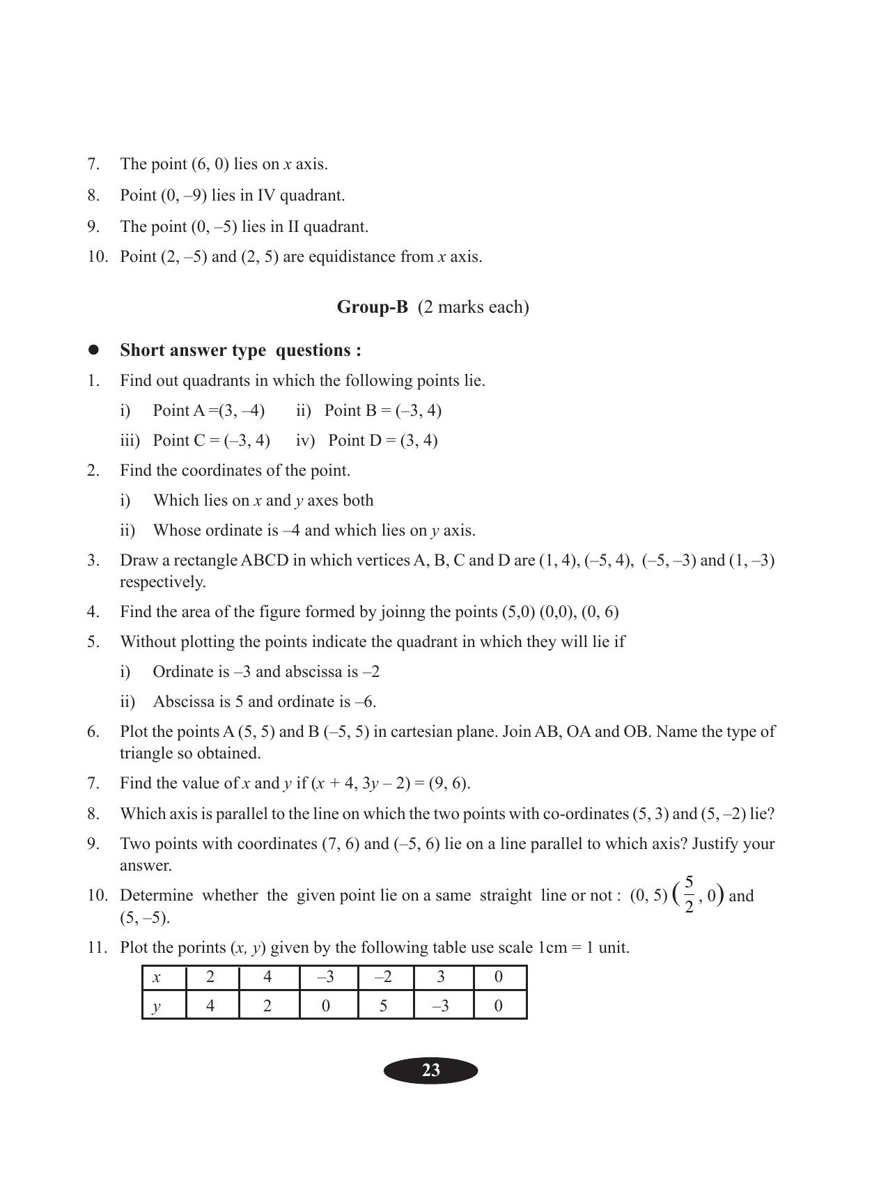 Tripura Board Class 9 Math English Version Workbooks - Page 27