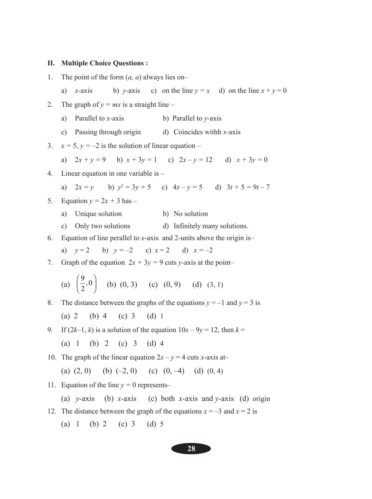 Tripura Board Class 9 Math English Version Workbooks - Page 32