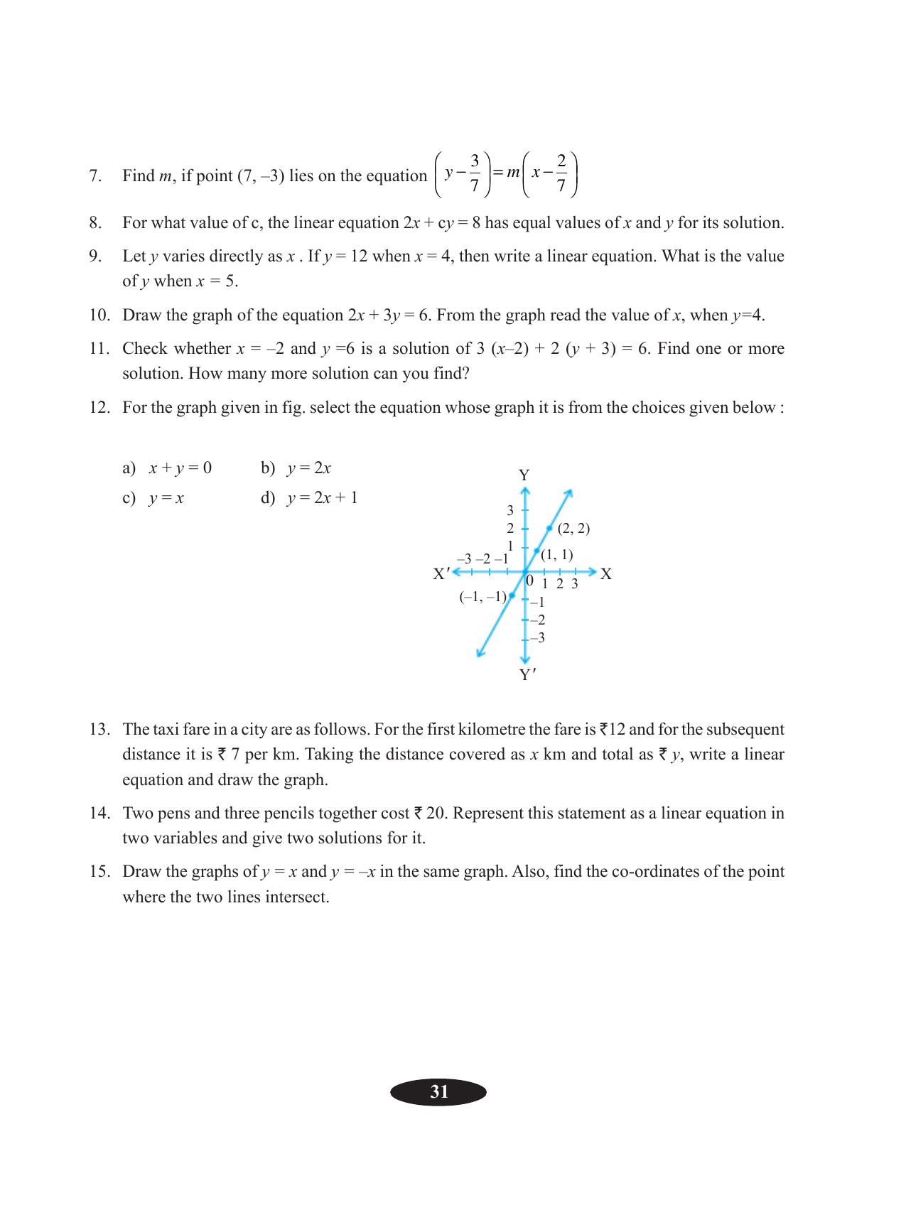 Tripura Board Class 9 Math English Version Workbooks - Page 35