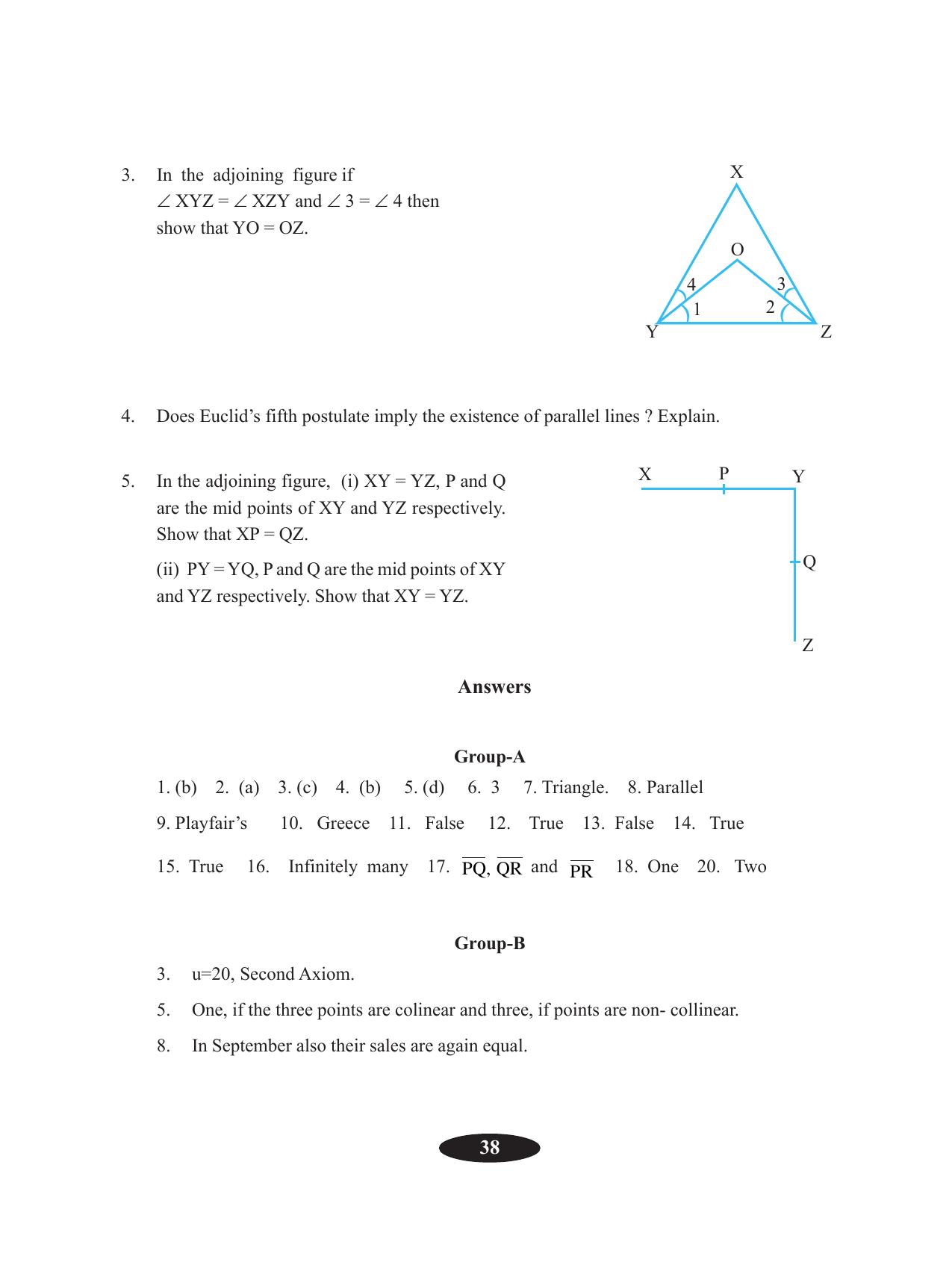 Tripura Board Class 9 Math English Version Workbooks - Page 42