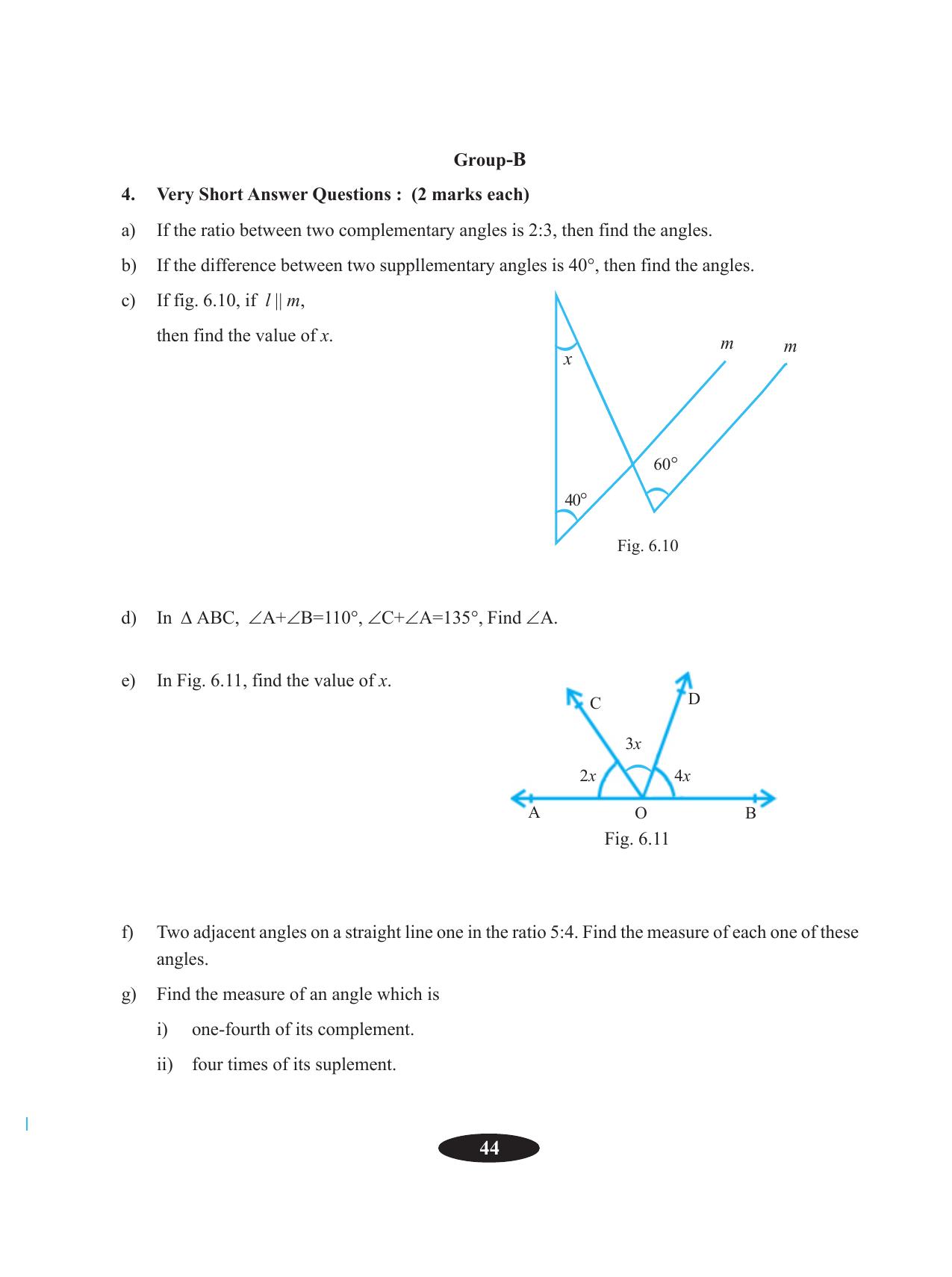 Tripura Board Class 9 Math English Version Workbooks - Page 48