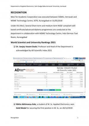 Dwonload Pdf - RTMNU Applied Electronics of RECOGNITION Syllabus.