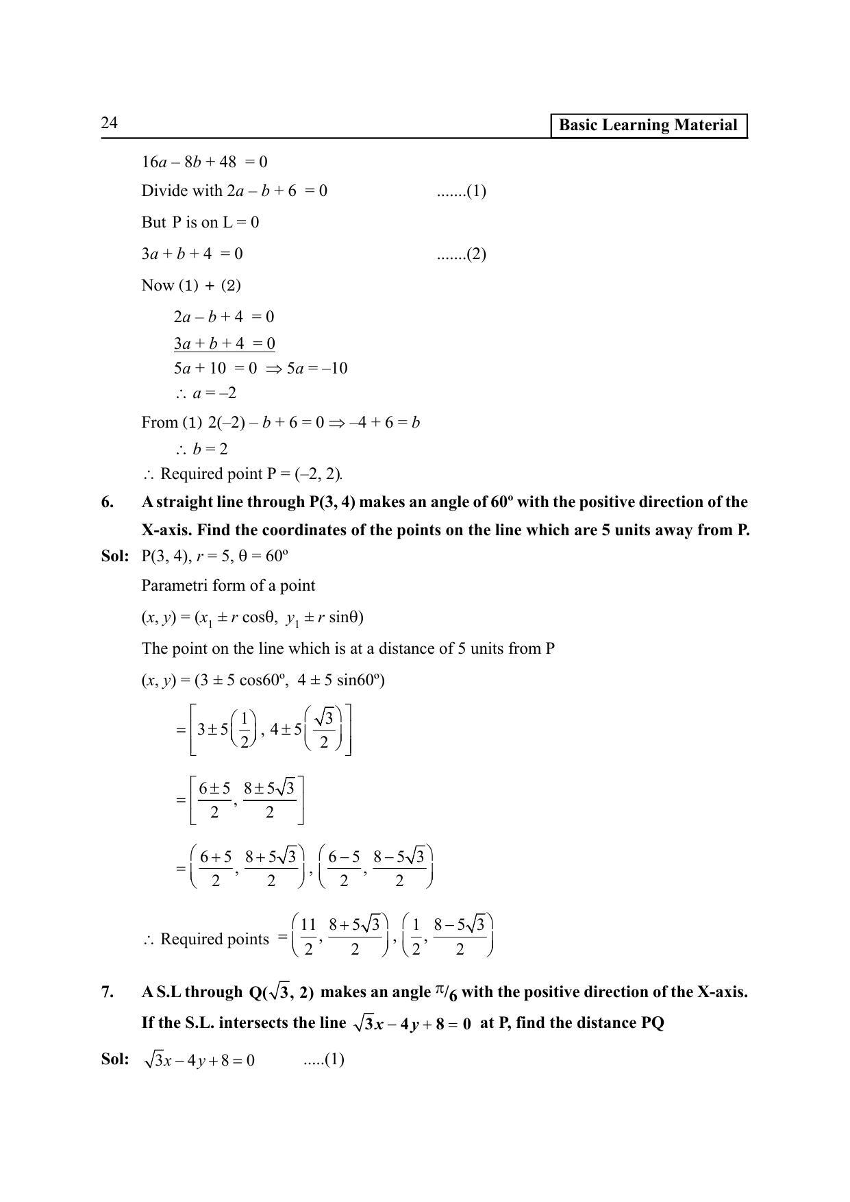 TS SCERT Inter 2nd Year Maths IB EM Path 1 (Telugu Medium) Text Book - Page 29