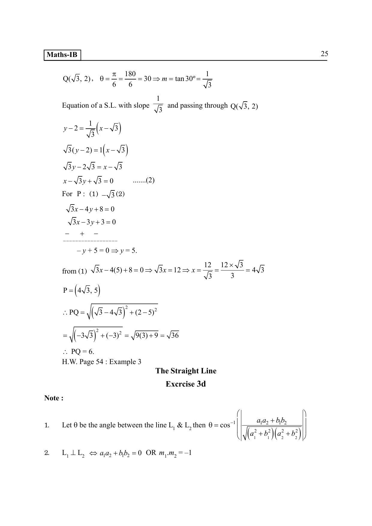 TS SCERT Inter 2nd Year Maths IB EM Path 1 (Telugu Medium) Text Book - Page 30
