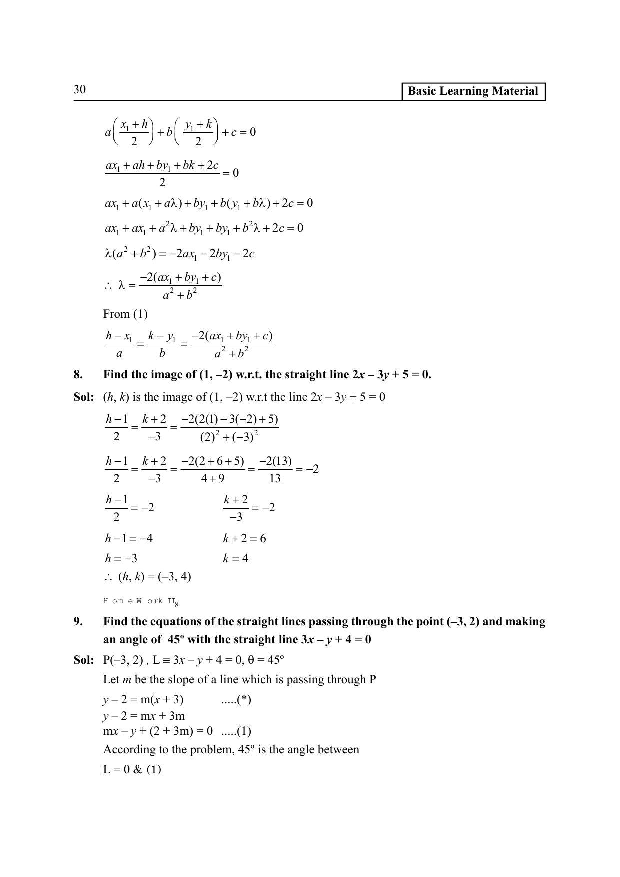 TS SCERT Inter 2nd Year Maths IB EM Path 1 (Telugu Medium) Text Book - Page 35
