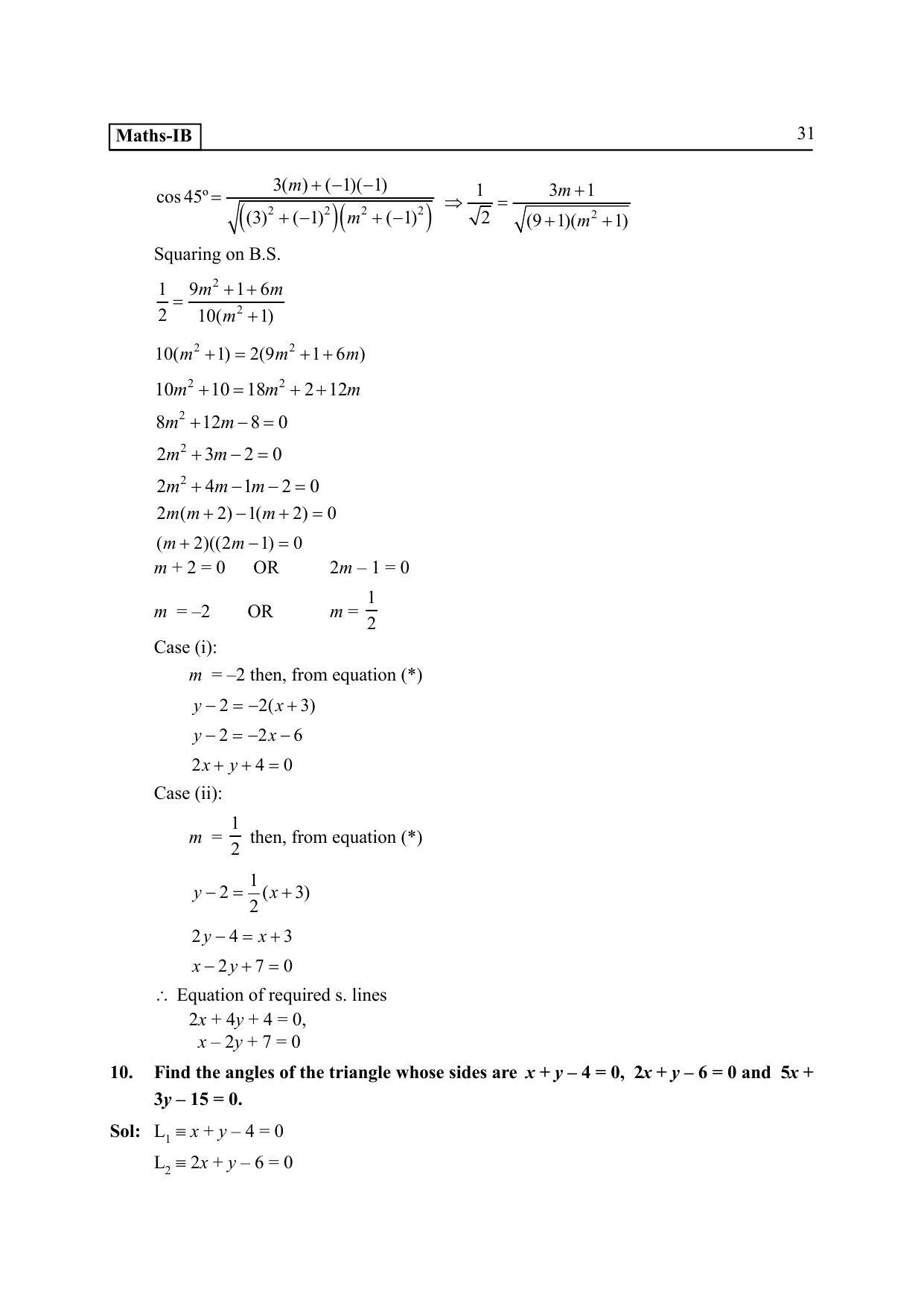 TS SCERT Inter 2nd Year Maths IB EM Path 1 (Telugu Medium) Text Book - Page 36
