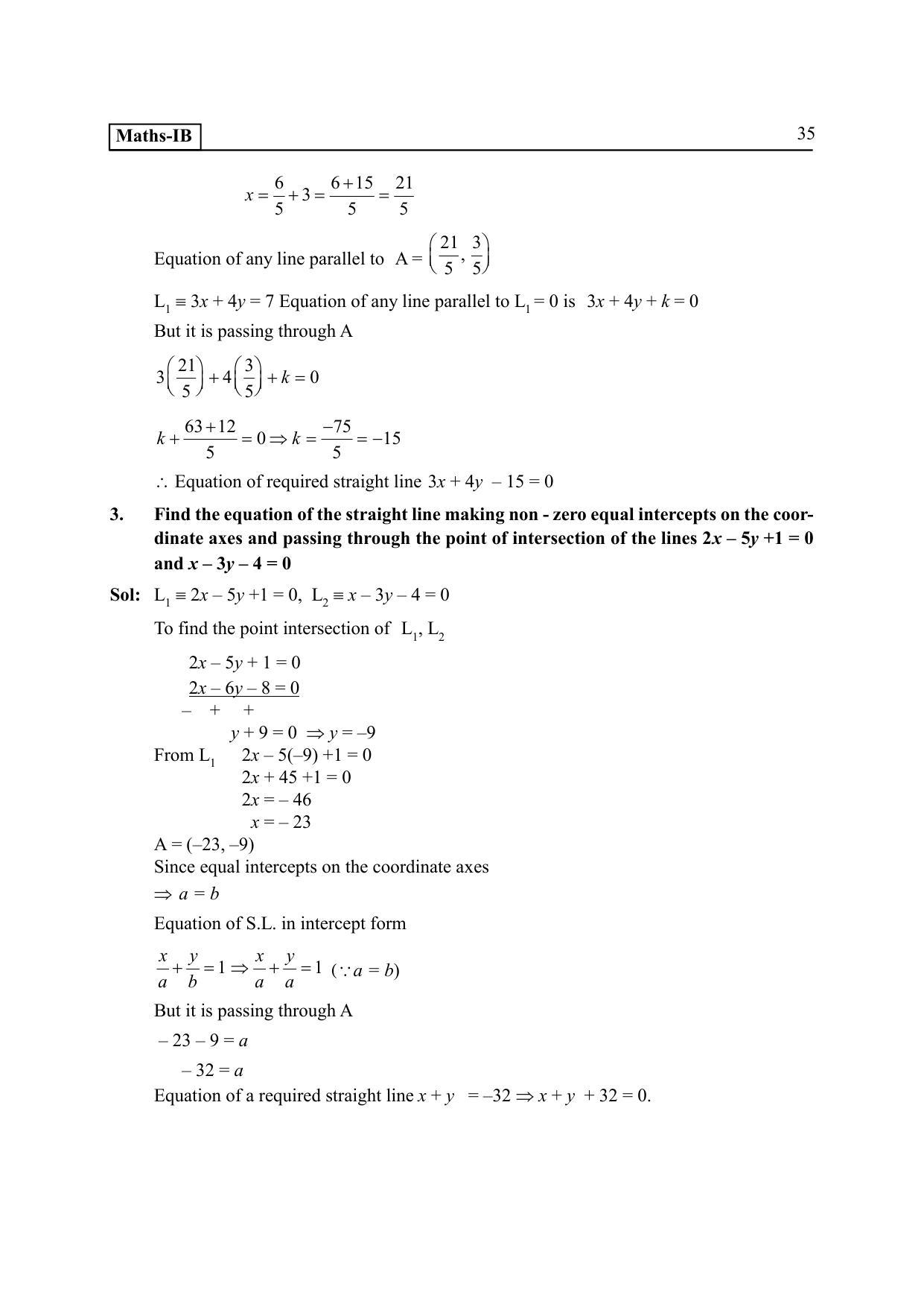 TS SCERT Inter 2nd Year Maths IB EM Path 1 (Telugu Medium) Text Book - Page 40