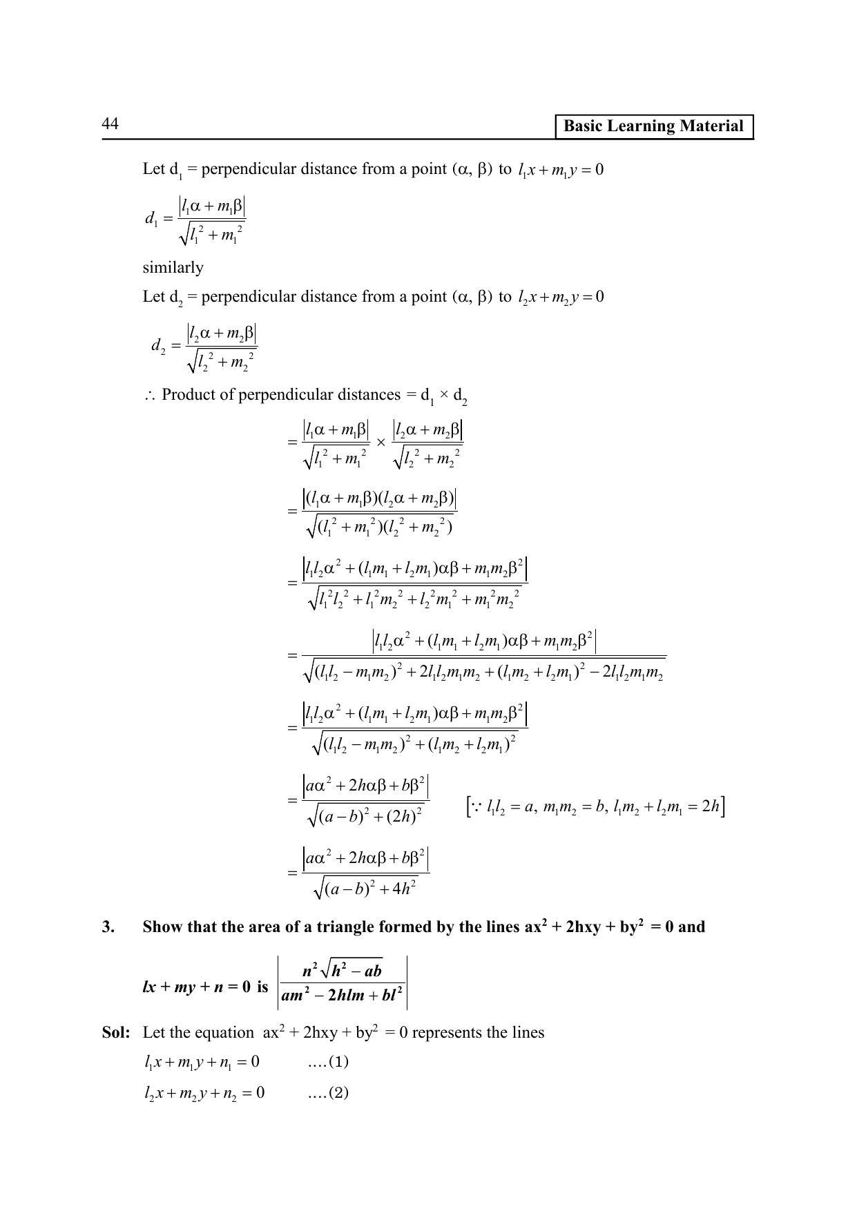 TS SCERT Inter 2nd Year Maths IB EM Path 1 (Telugu Medium) Text Book - Page 49