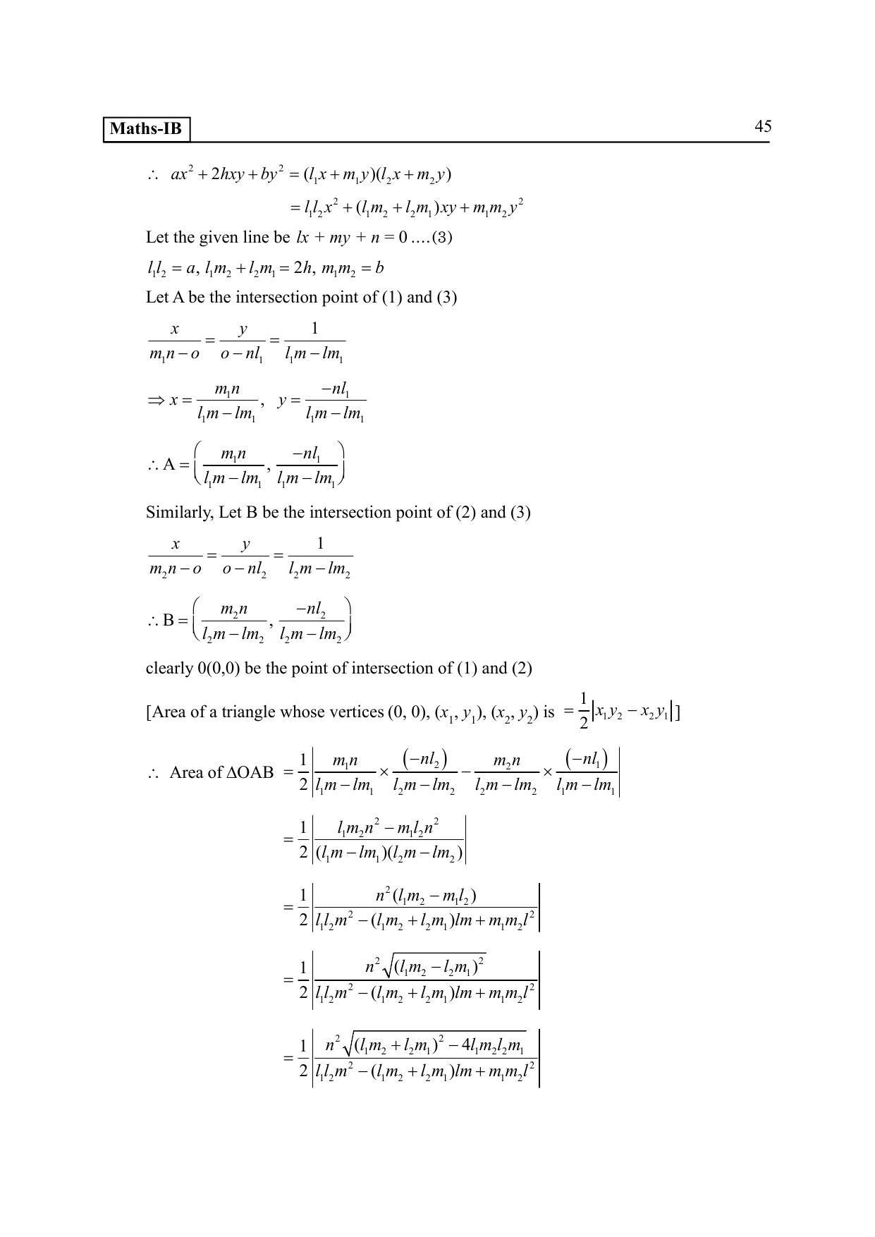 TS SCERT Inter 2nd Year Maths IB EM Path 1 (Telugu Medium) Text Book - Page 50