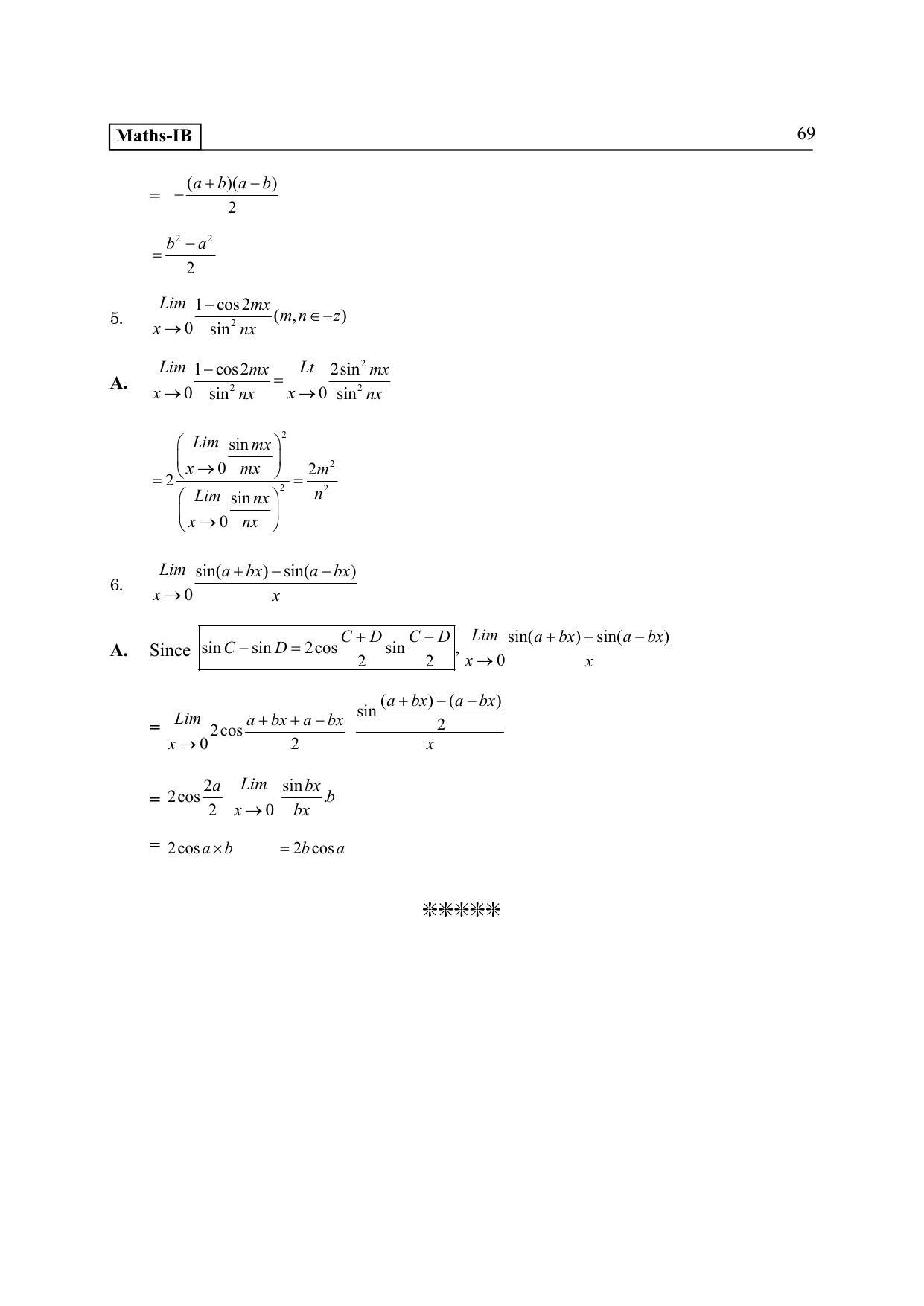 TS SCERT Inter 2nd Year Maths IB EM Path 1 (Telugu Medium) Text Book - Page 74