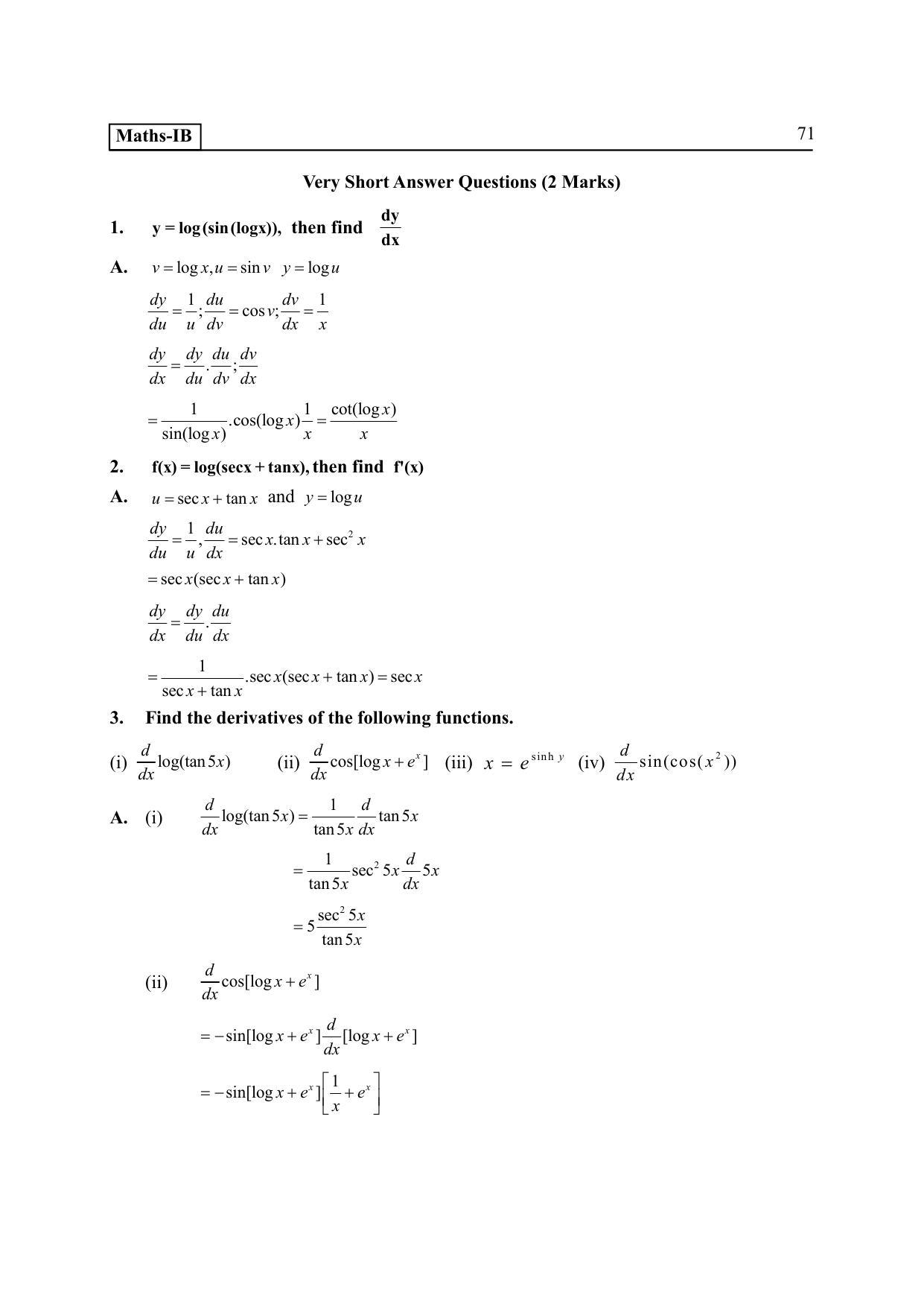 TS SCERT Inter 2nd Year Maths IB EM Path 1 (Telugu Medium) Text Book - Page 76