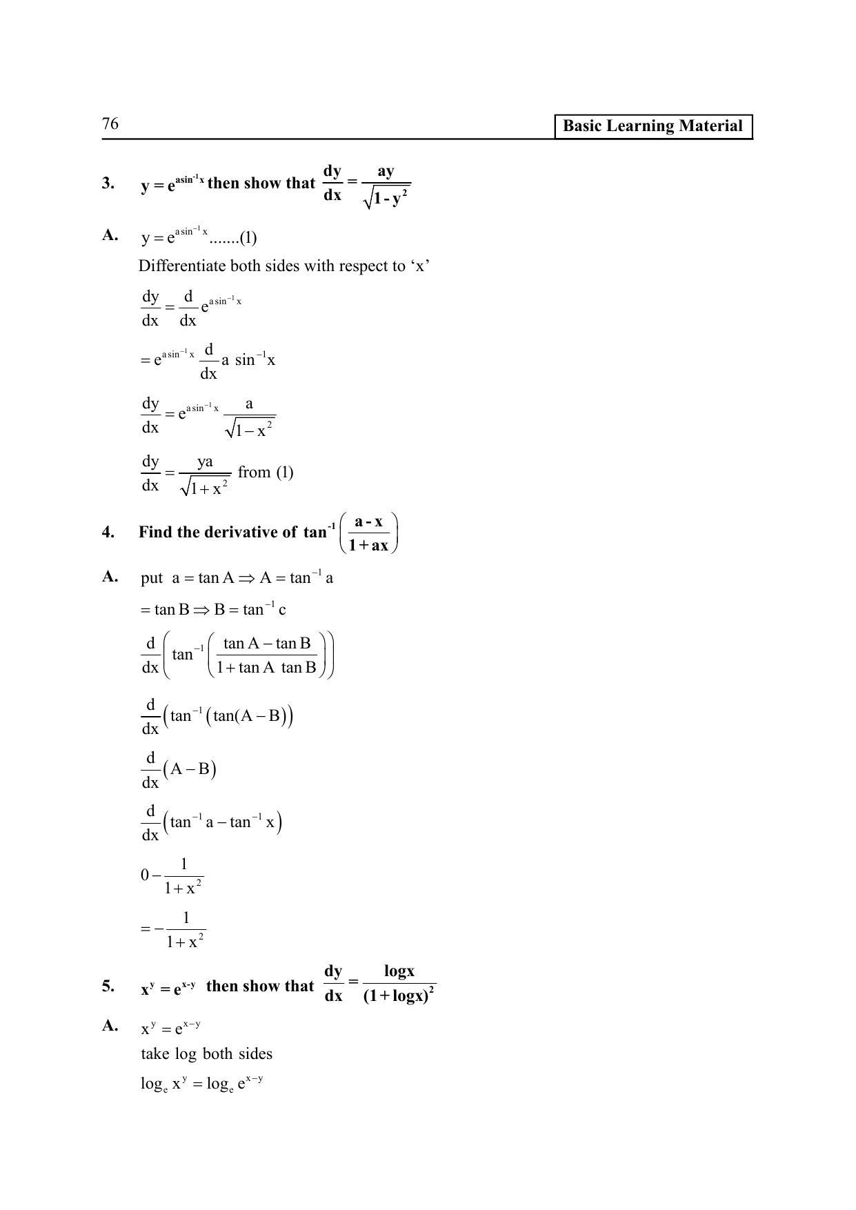 TS SCERT Inter 2nd Year Maths IB EM Path 1 (Telugu Medium) Text Book - Page 81