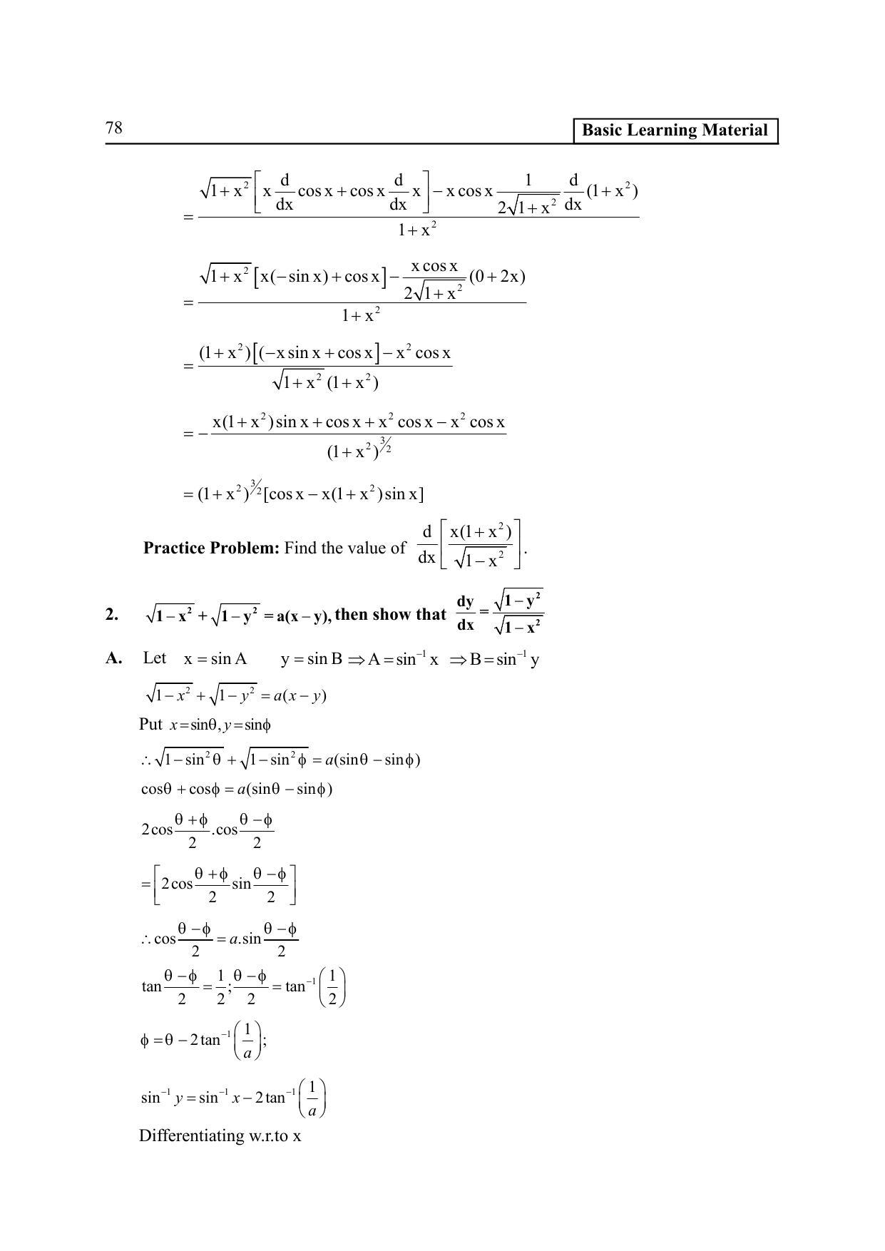 TS SCERT Inter 2nd Year Maths IB EM Path 1 (Telugu Medium) Text Book - Page 83