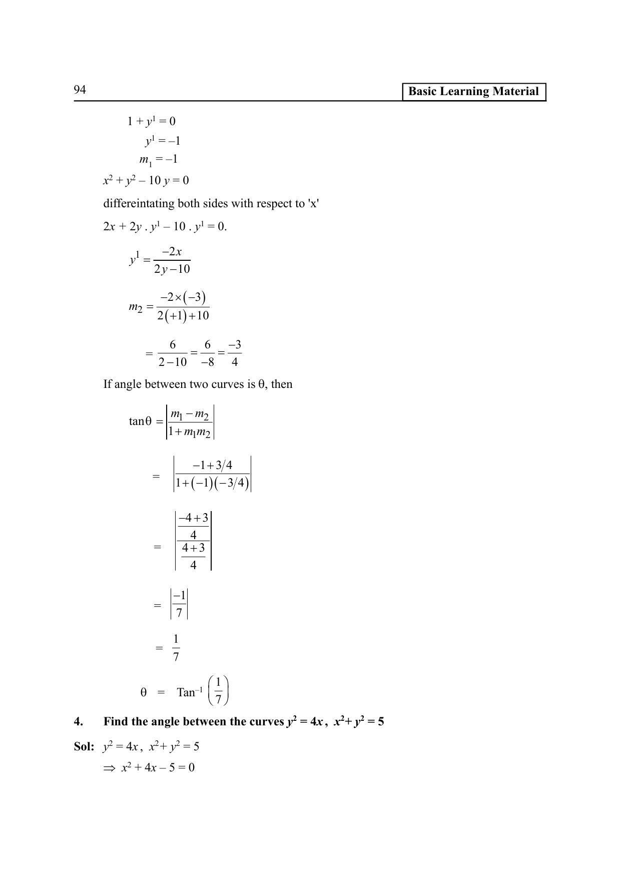 TS SCERT Inter 2nd Year Maths IB EM Path 1 (Telugu Medium) Text Book - Page 99