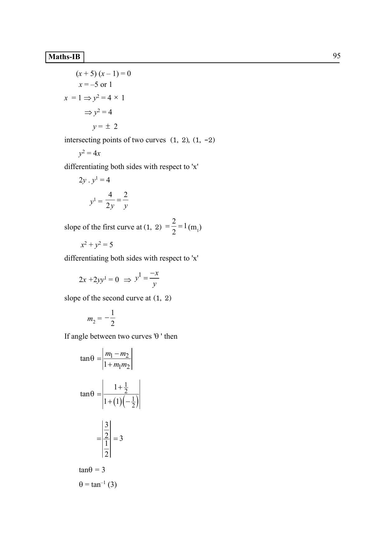TS SCERT Inter 2nd Year Maths IB EM Path 1 (Telugu Medium) Text Book - Page 100