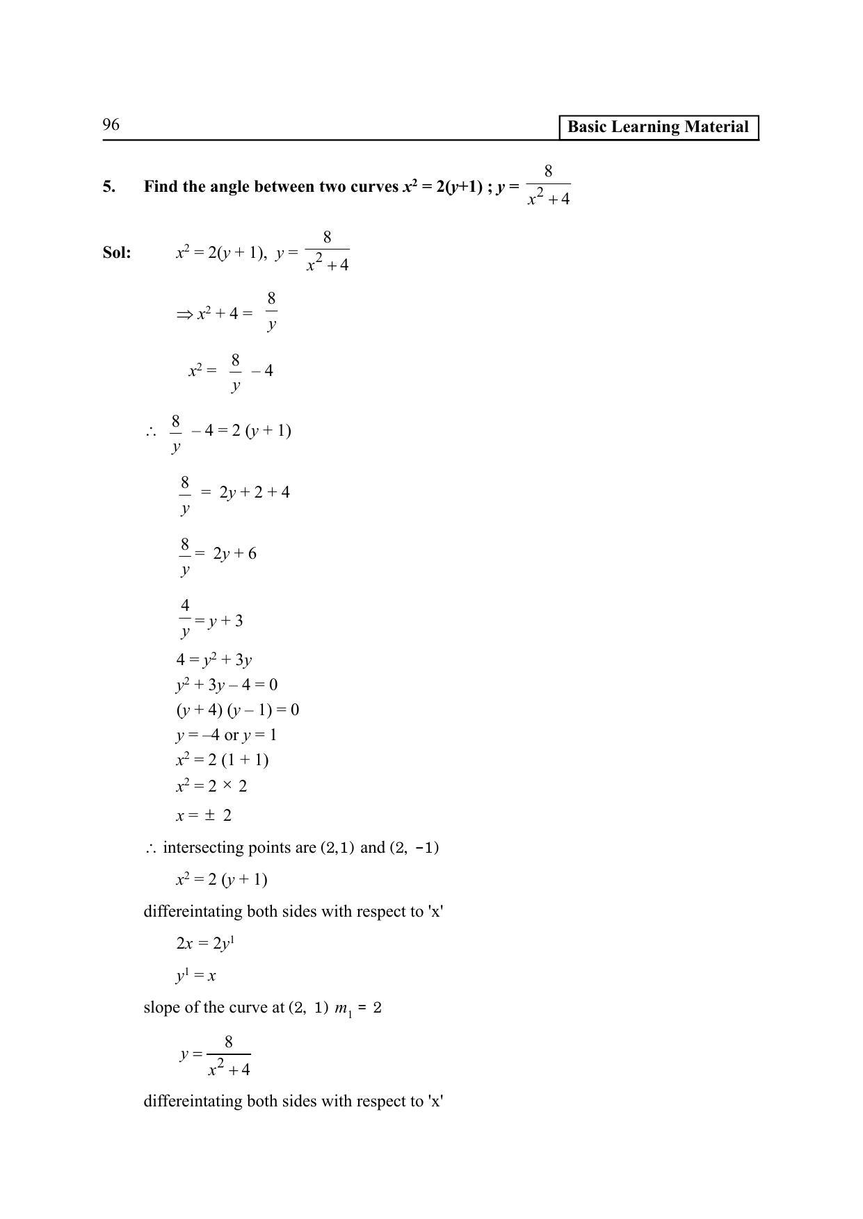 TS SCERT Inter 2nd Year Maths IB EM Path 1 (Telugu Medium) Text Book - Page 101
