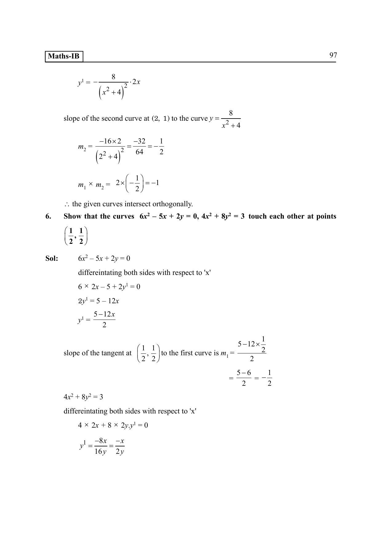 TS SCERT Inter 2nd Year Maths IB EM Path 1 (Telugu Medium) Text Book - Page 102
