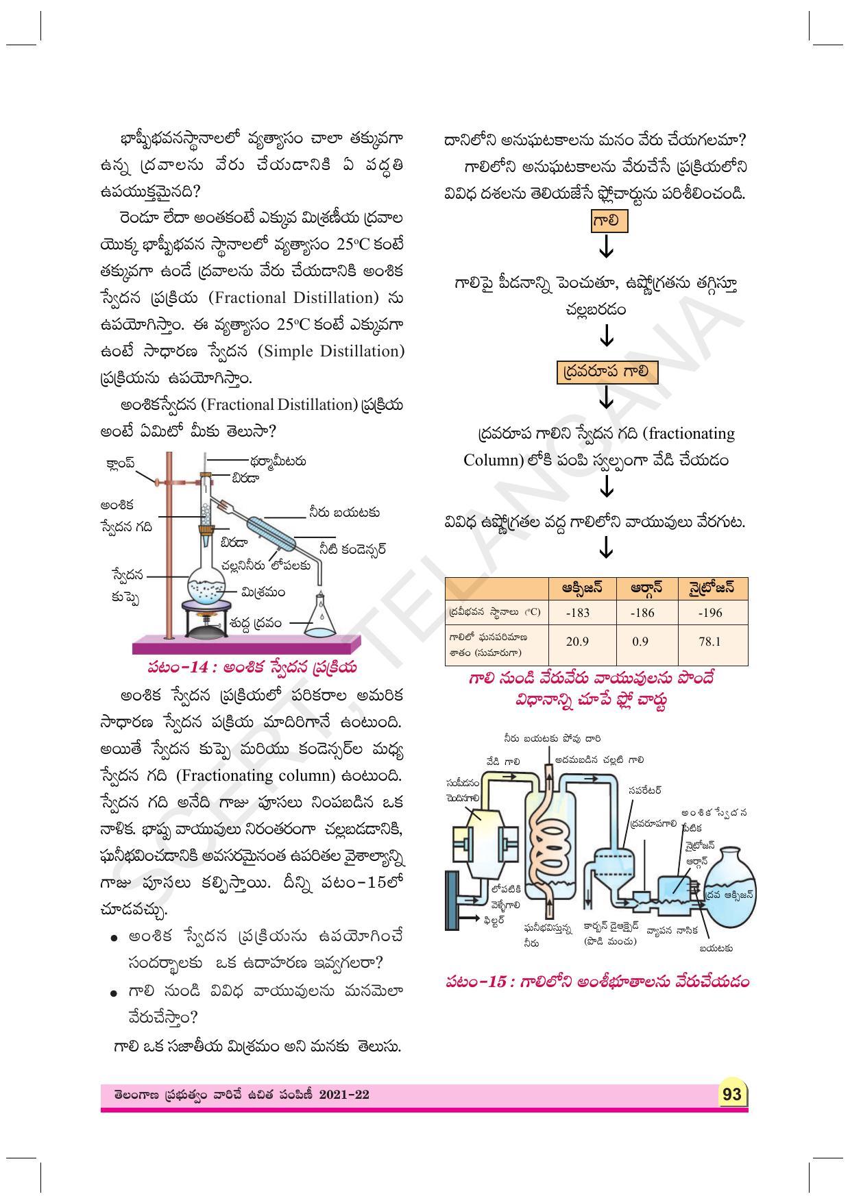 TS SCERT Class 9 Physical Science (Telugu Medium) Text Book - Page 105