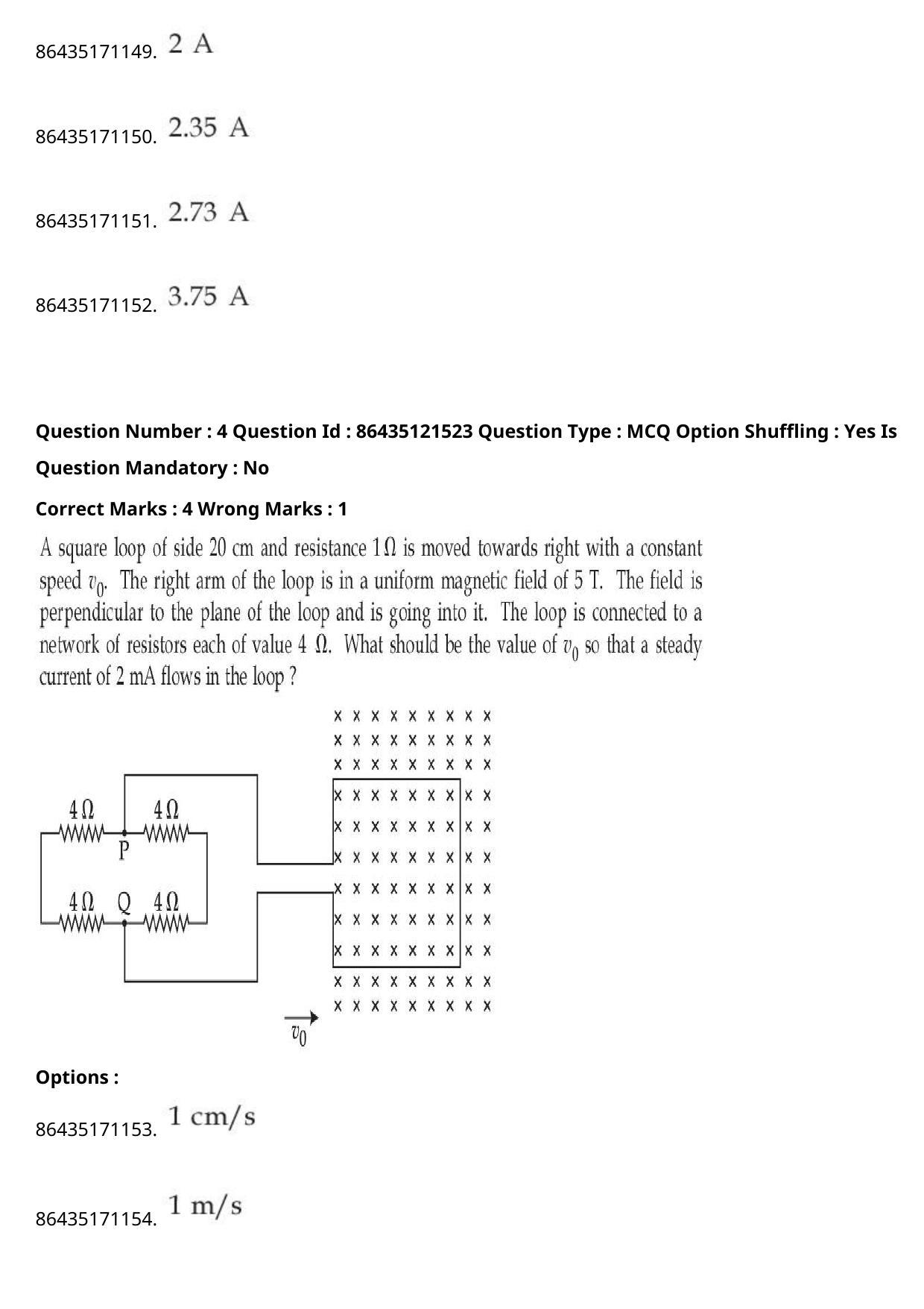 JEE Mains 2021: B Arch & B Planning English (Shift 2) 01-09-2021 Question Paper - Page 4