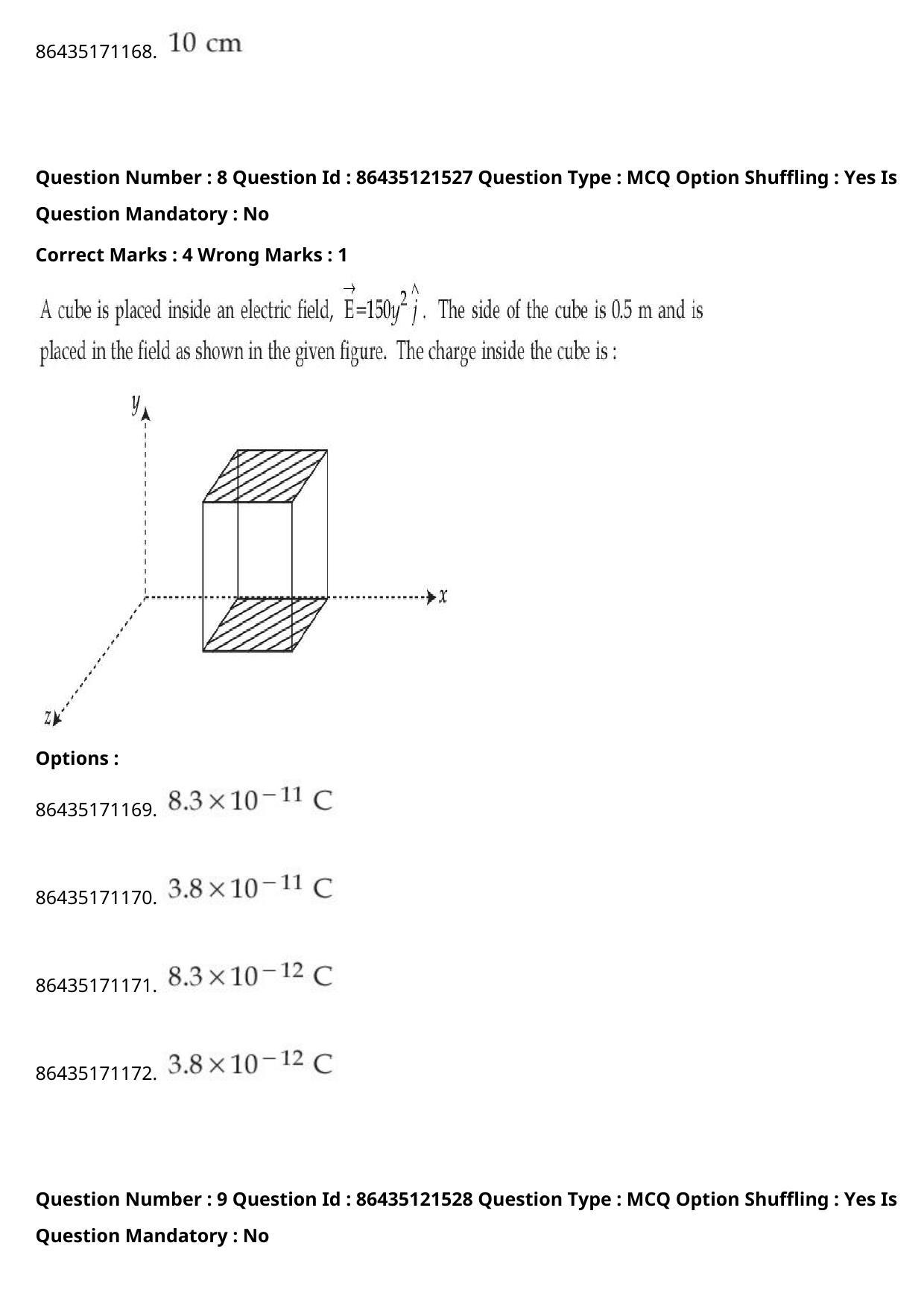 JEE Mains 2021: B Arch & B Planning English (Shift 2) 01-09-2021 Question Paper - Page 7