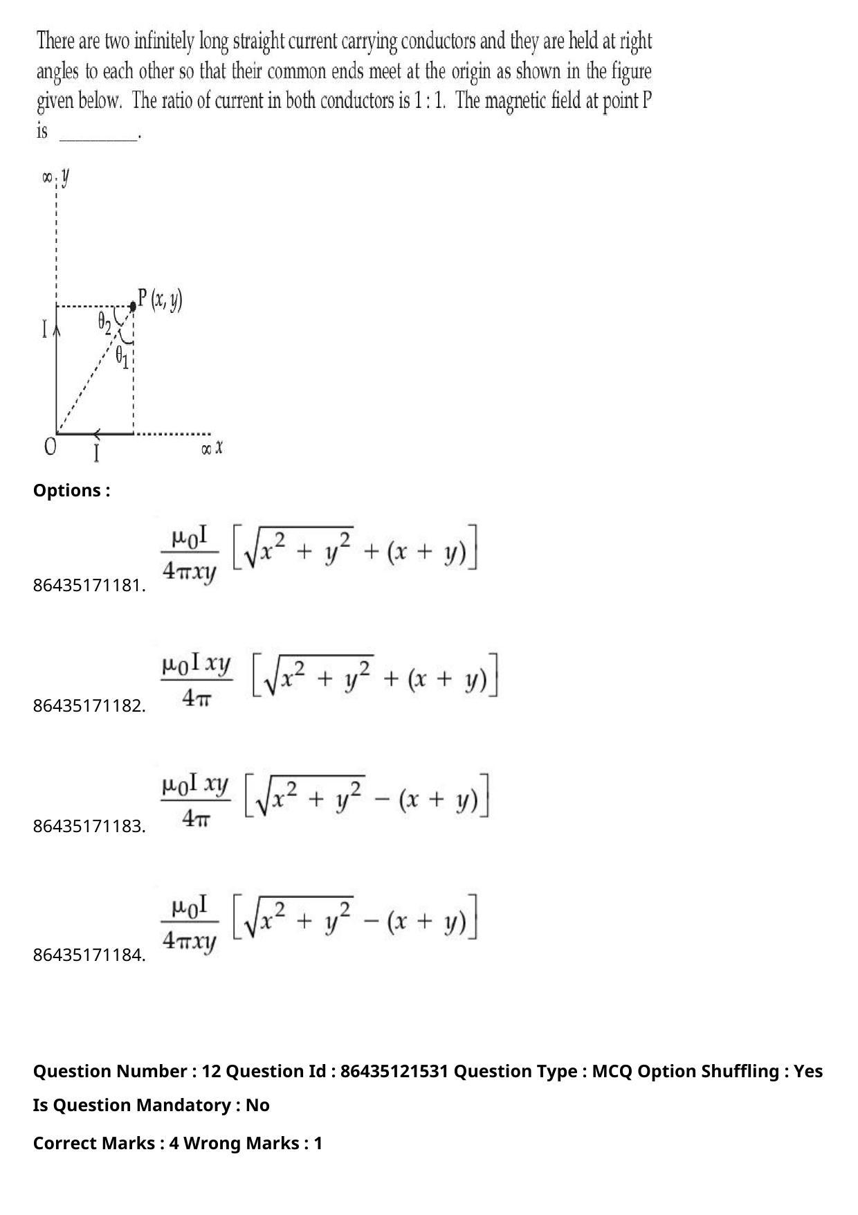 JEE Mains 2021: B Arch & B Planning English (Shift 2) 01-09-2021 Question Paper - Page 10