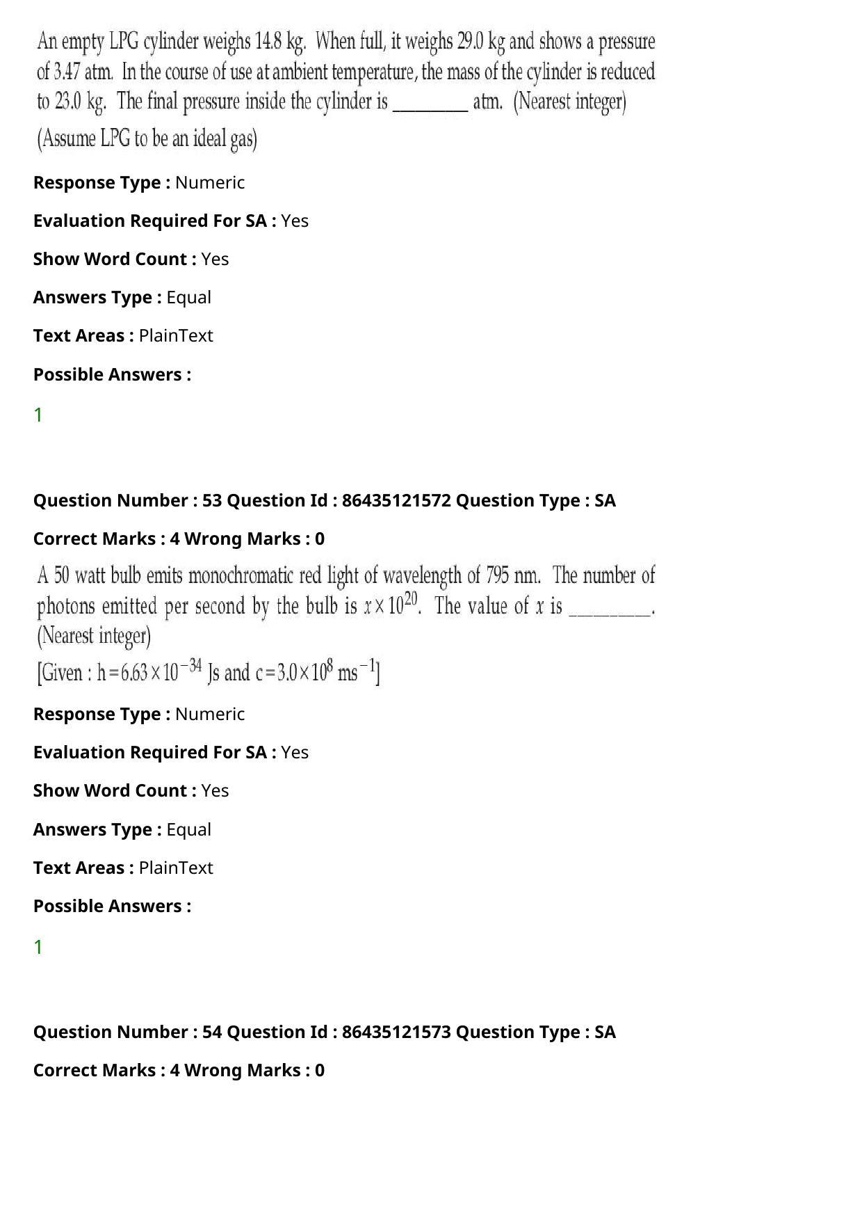 JEE Mains 2021: B Arch & B Planning English (Shift 2) 01-09-2021 Question Paper - Page 38