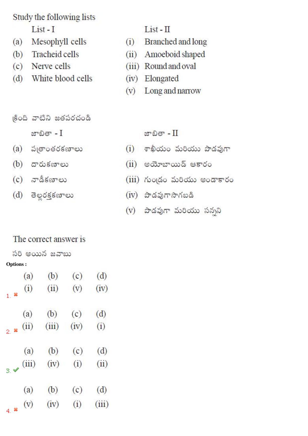 TS EAMCET 2018 Agriculture and Medical Question Paper with Key (3 May 2018 Forenoon) - Page 14