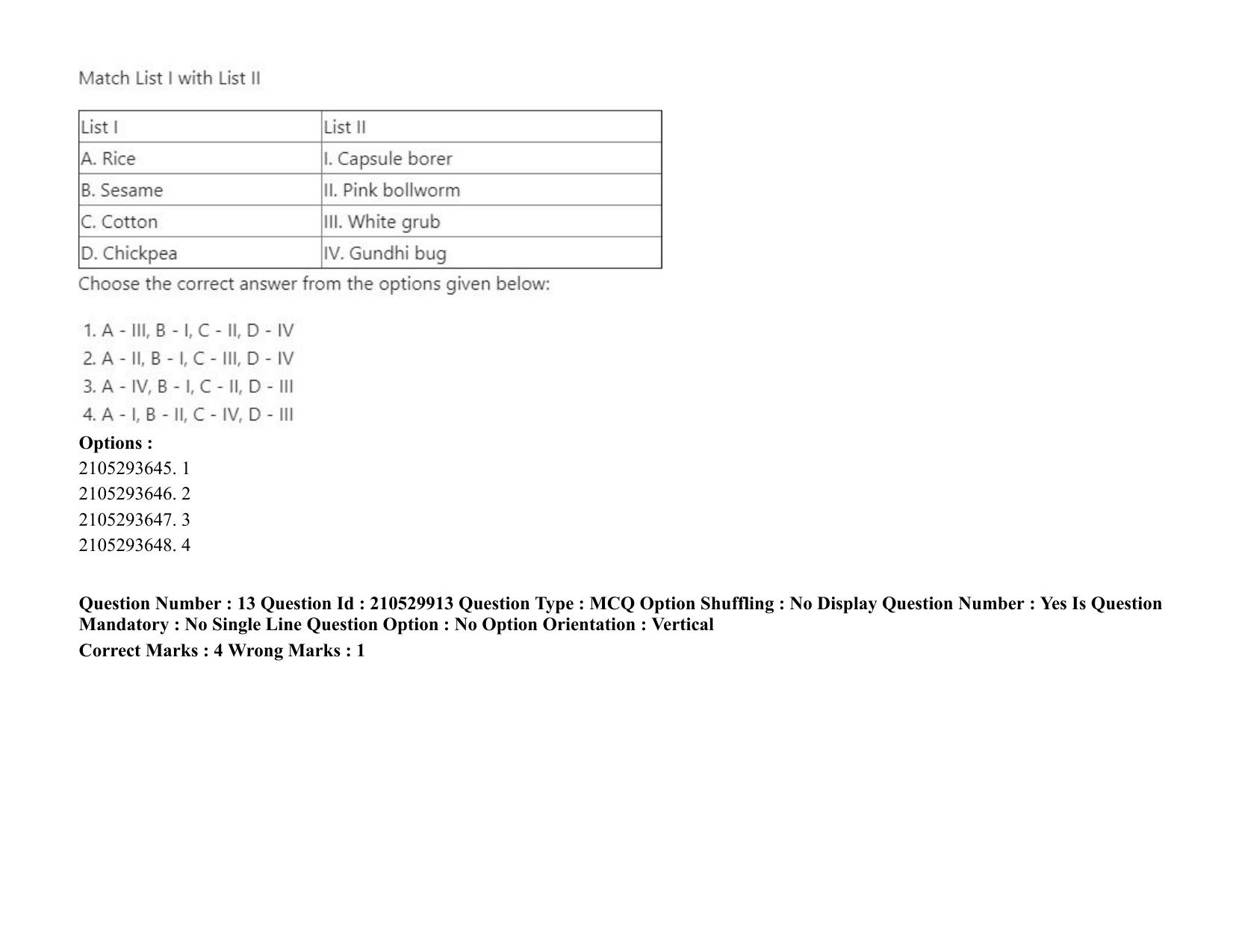 ICAR AIEEA PG 2020 SOCIAL SCIENCES Question Paper - Page 9