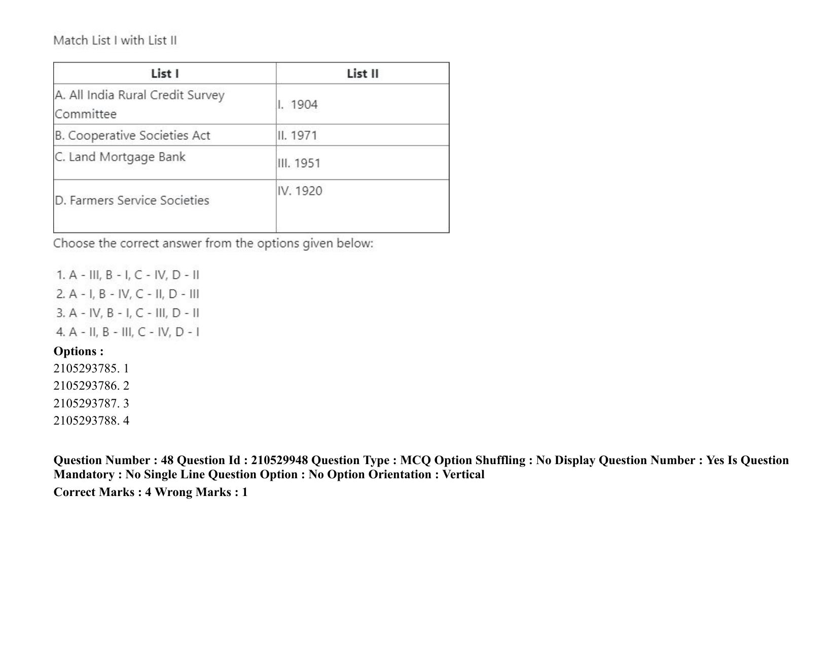 ICAR AIEEA PG 2020 SOCIAL SCIENCES Question Paper - Page 31