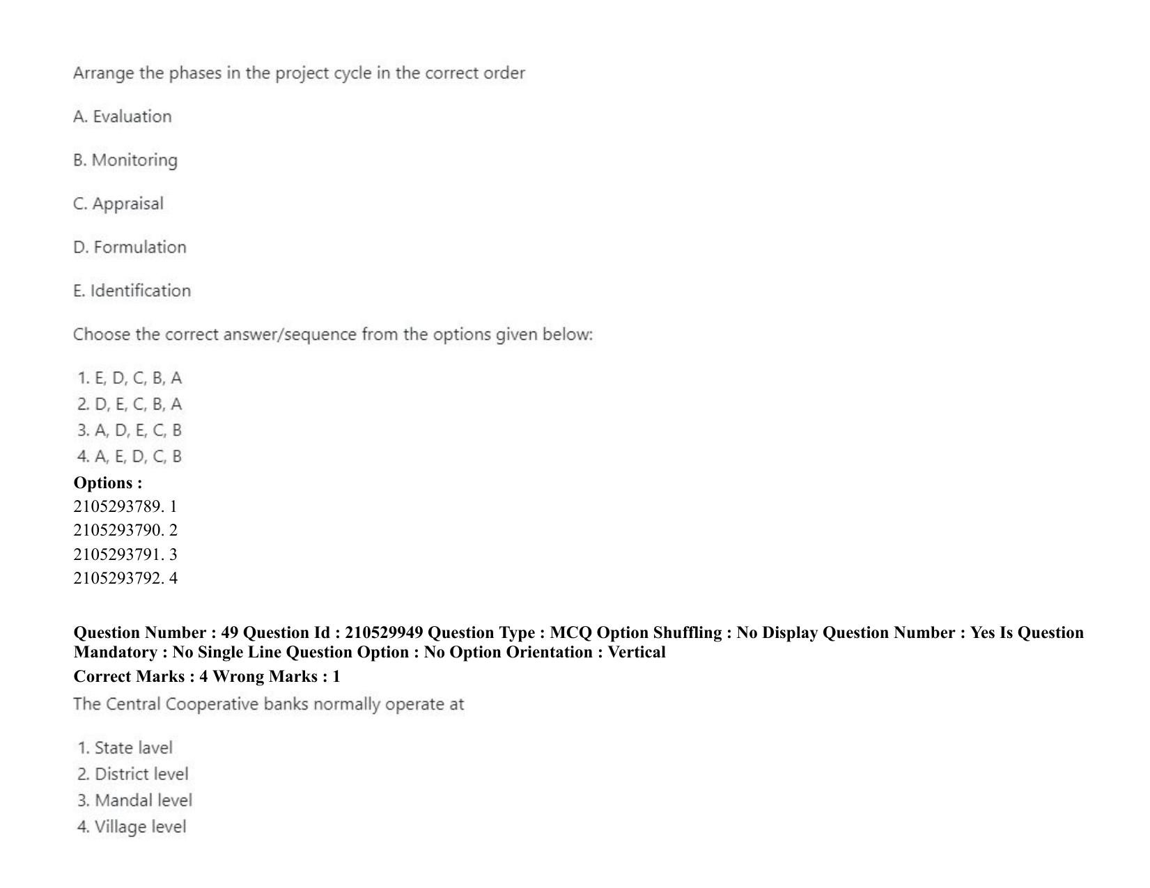 ICAR AIEEA PG 2020 SOCIAL SCIENCES Question Paper - Page 32