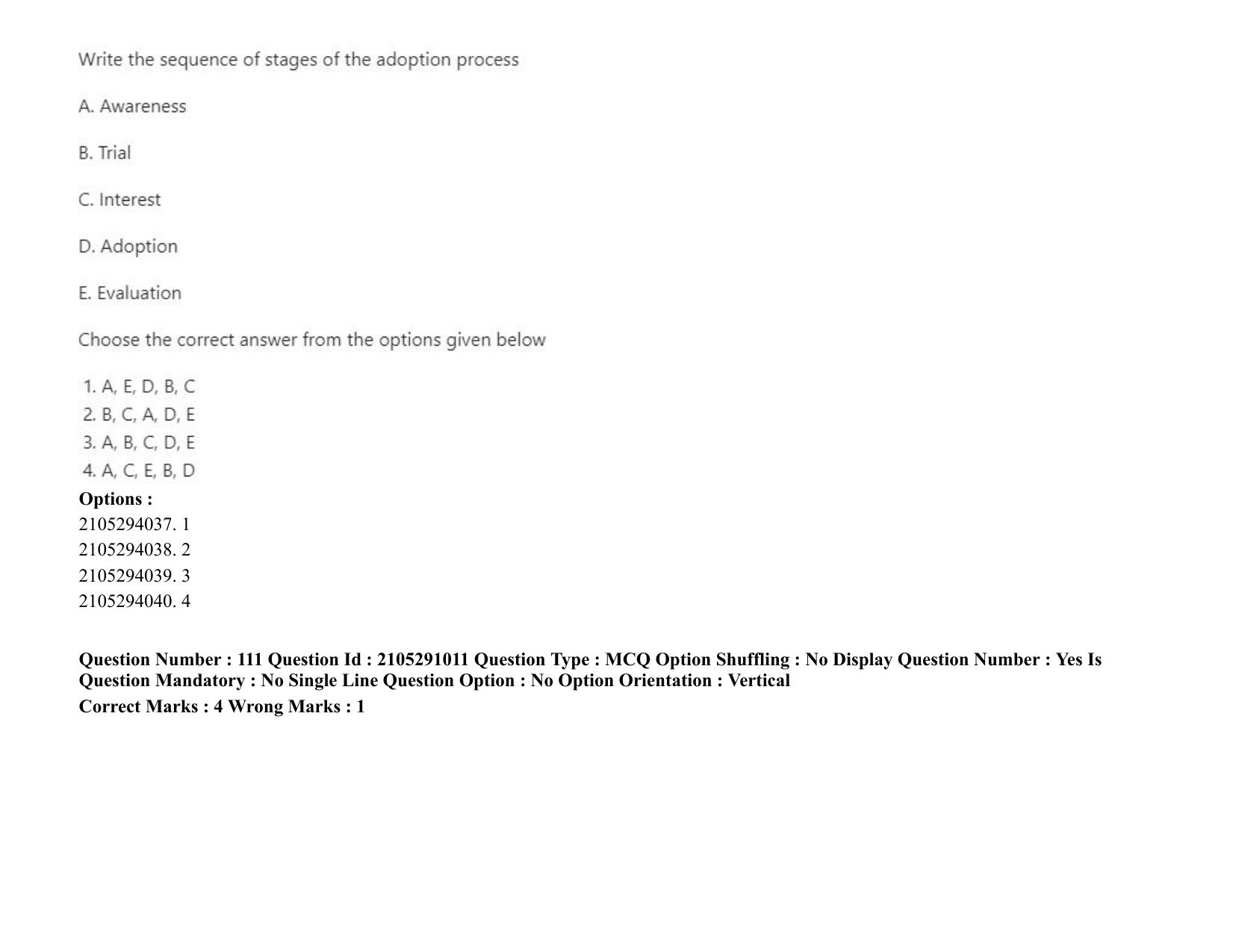 ICAR AIEEA PG 2020 SOCIAL SCIENCES Question Paper - Page 74