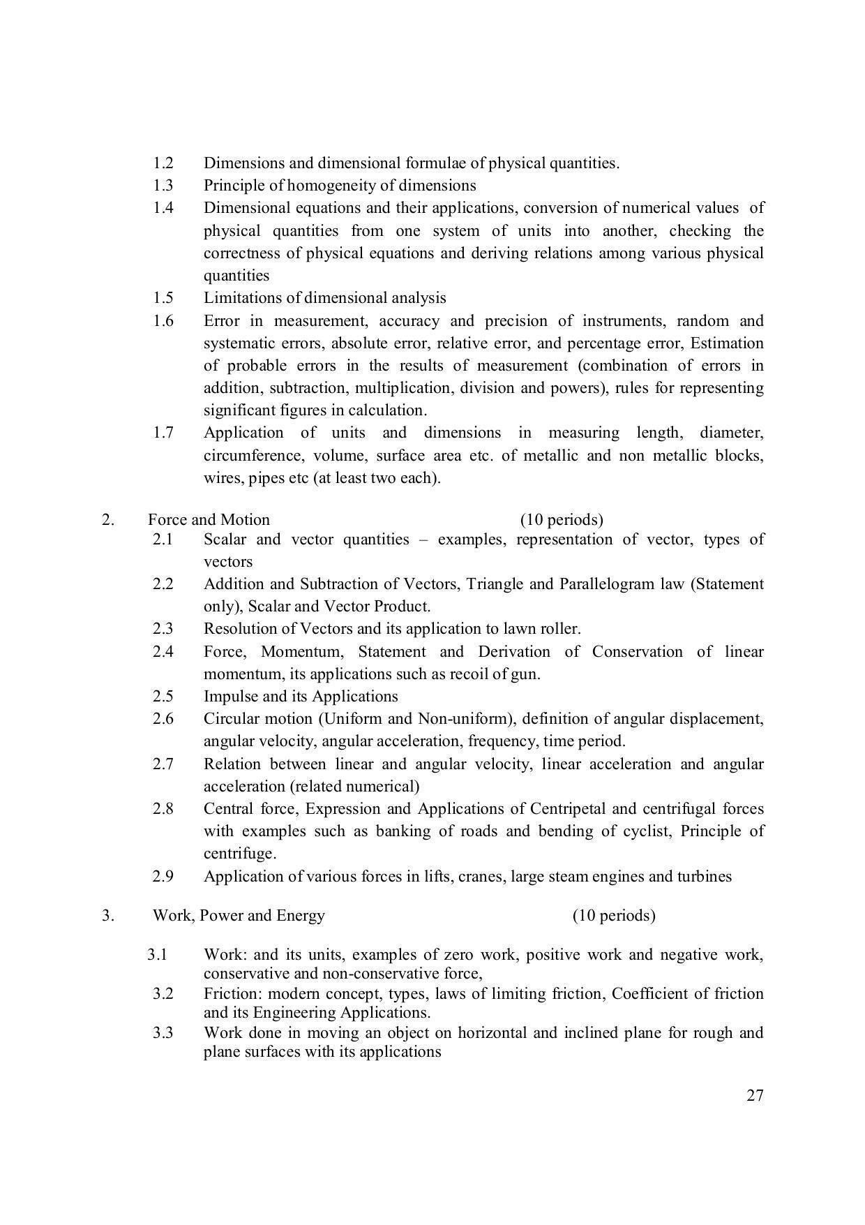 EFFECTIVE FROM JULY 2019-20 - SIX SEMESTER DIPLOMA COURSE IN ELECTRONICS ENGINEERING (ADVANCE MICROPROCESSOR INTERFACE) - Page 32