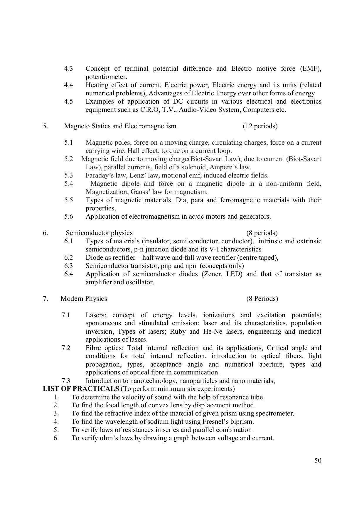 EFFECTIVE FROM JULY 2019-20 - SIX SEMESTER DIPLOMA COURSE IN ELECTRONICS ENGINEERING (ADVANCE MICROPROCESSOR INTERFACE) - Page 55