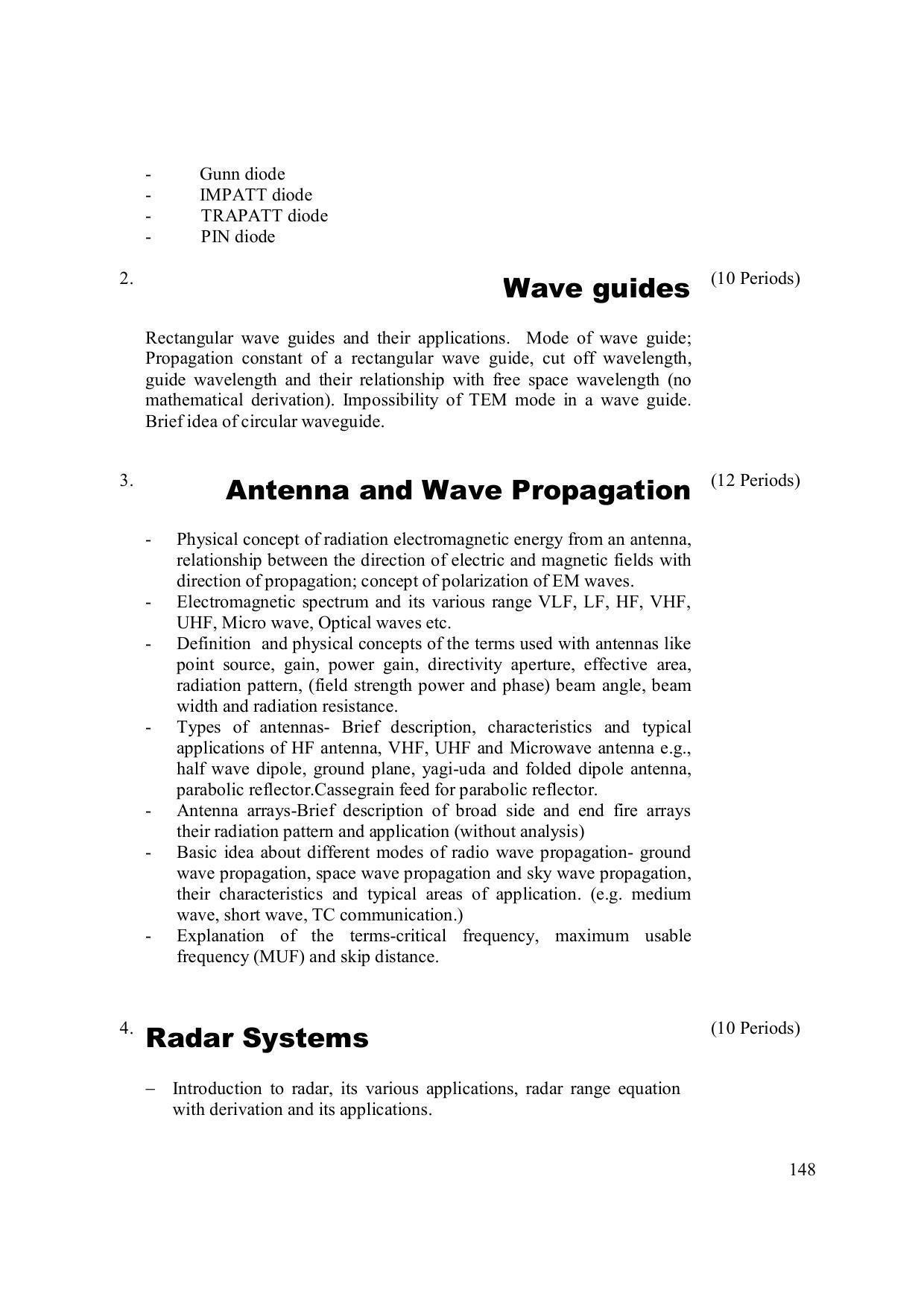 EFFECTIVE FROM JULY 2019-20 - SIX SEMESTER DIPLOMA COURSE IN ELECTRONICS ENGINEERING (ADVANCE MICROPROCESSOR INTERFACE) - Page 153