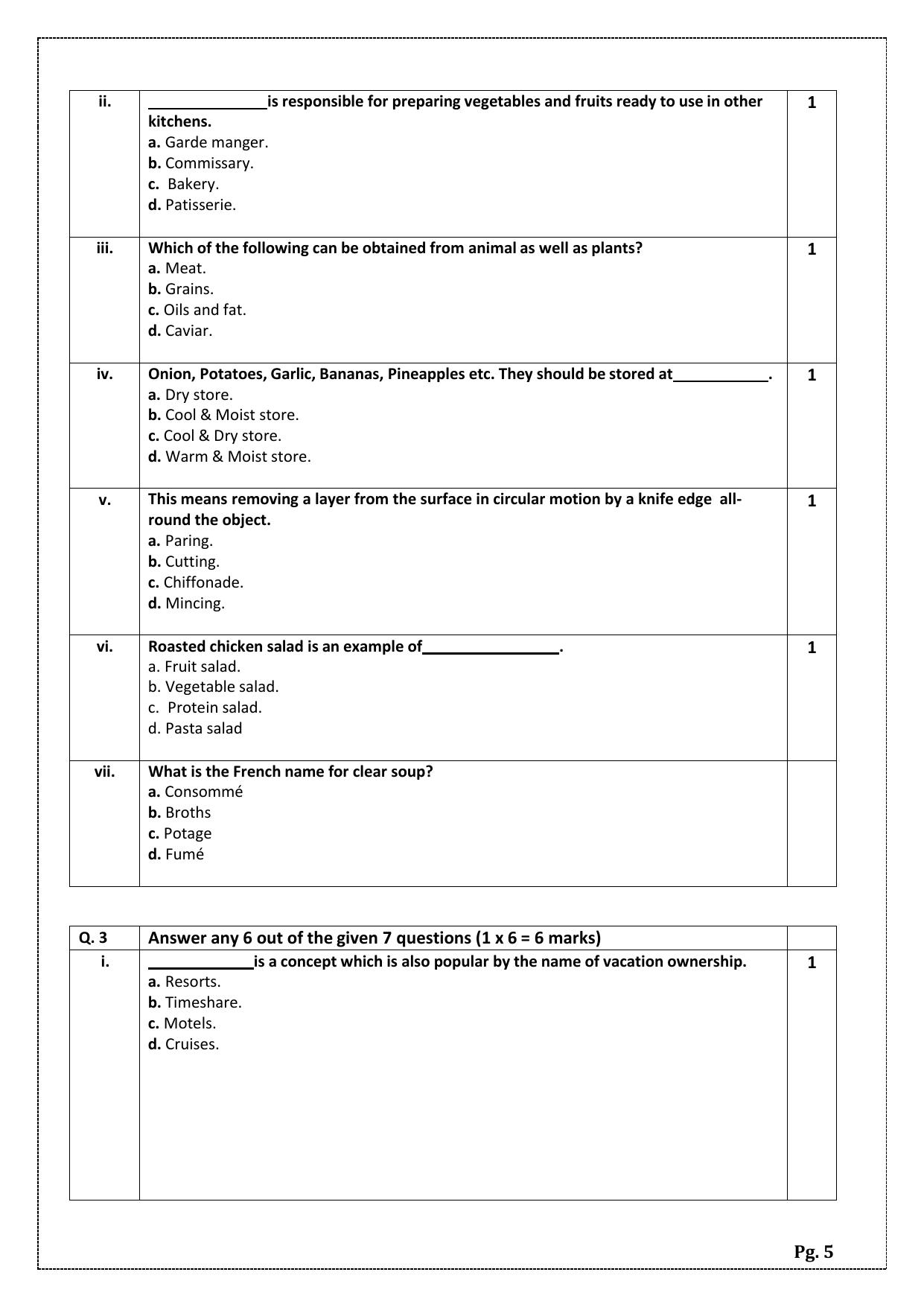 CBSE Class 11: Food Production 2025 Sample Paper - Page 5