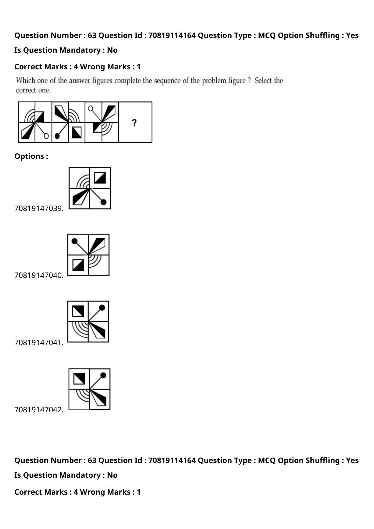 JEE Mains 2021: B.Arch Odiya (Shift 2) 23-02-2021 Question Paper - Page 78