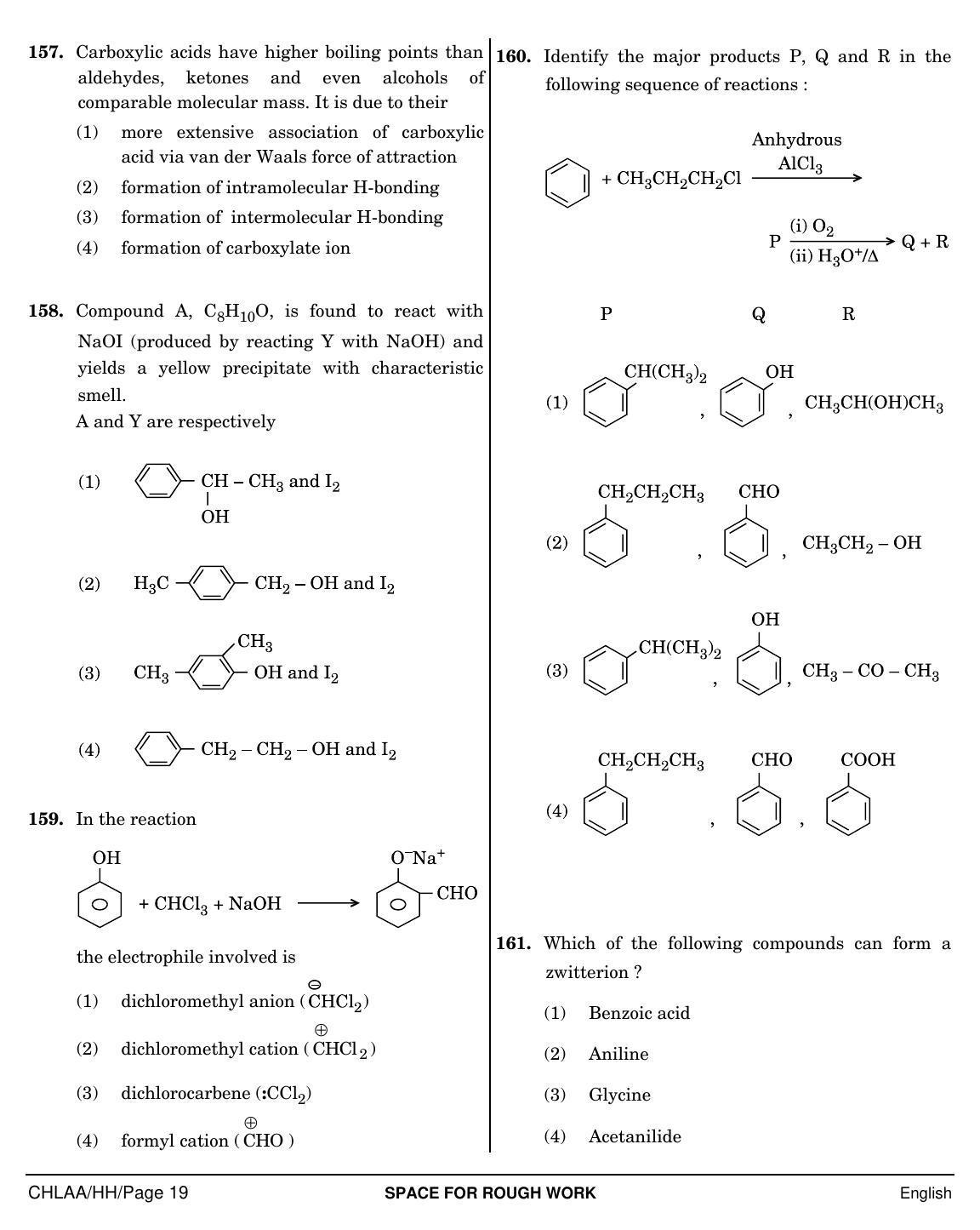 NEET English HH 2019 Question Paper - Page 19