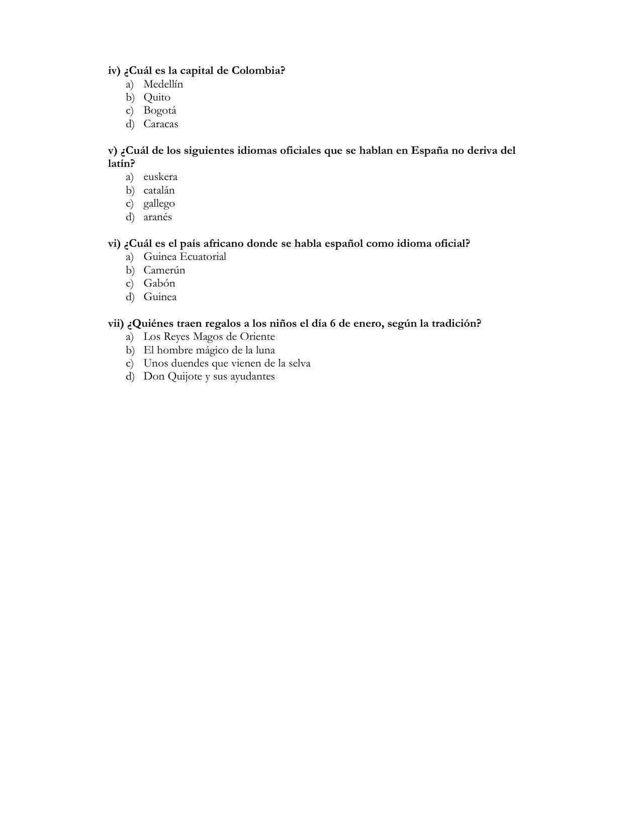 CBSE Class 10 Spanish Sample Paper 2021-22 - Page 6