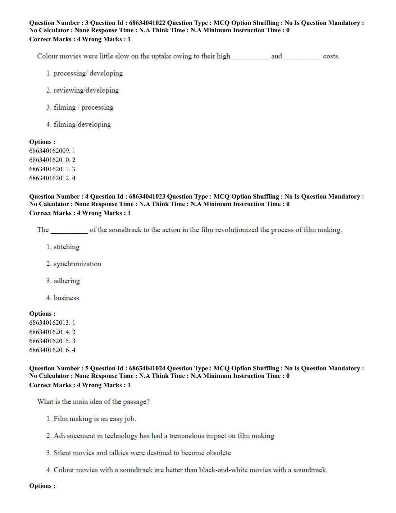 CUET PG 2023: COQP08 – Commerce (Eng) - Shift 3 (30-06-2023) Question Paper - Page 3