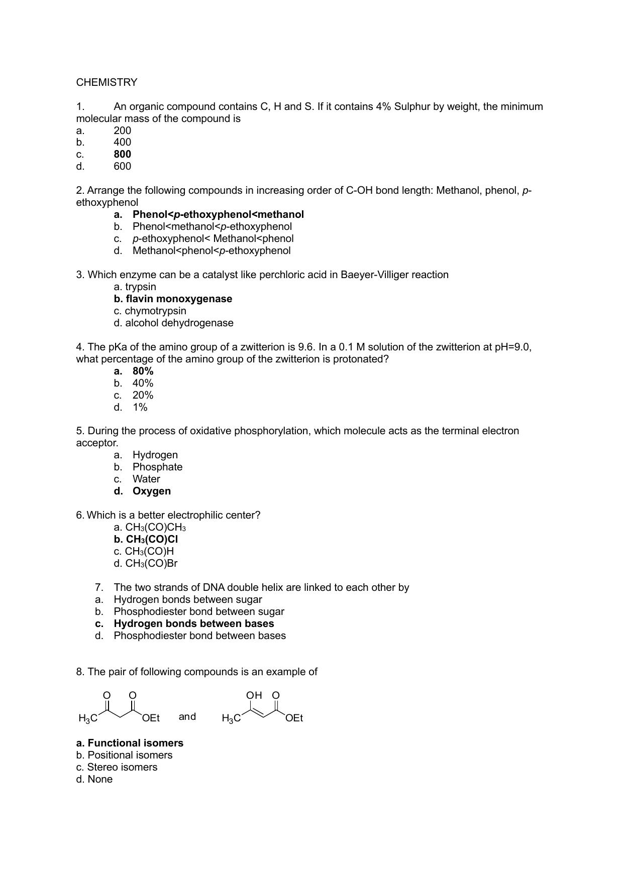 TIFR GS 2024 Biology Question Paper - Page 7