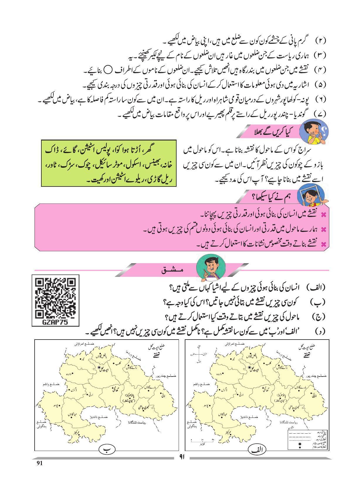 Maharashtra Board Class 4 EVS 1 (Urdu Medium) Textbook - Page 101
