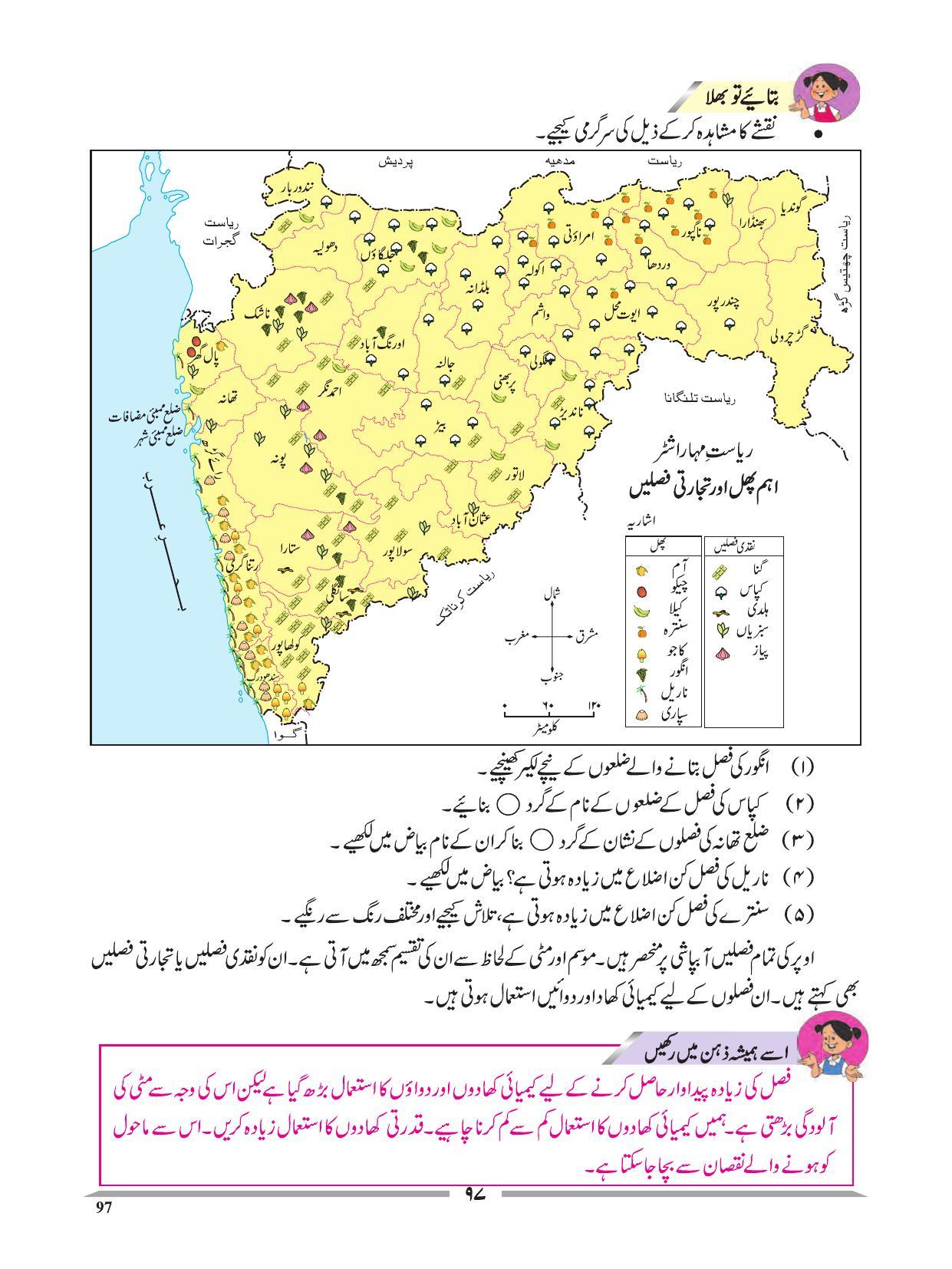 Maharashtra Board Class 4 EVS 1 (Urdu Medium) Textbook - Page 107