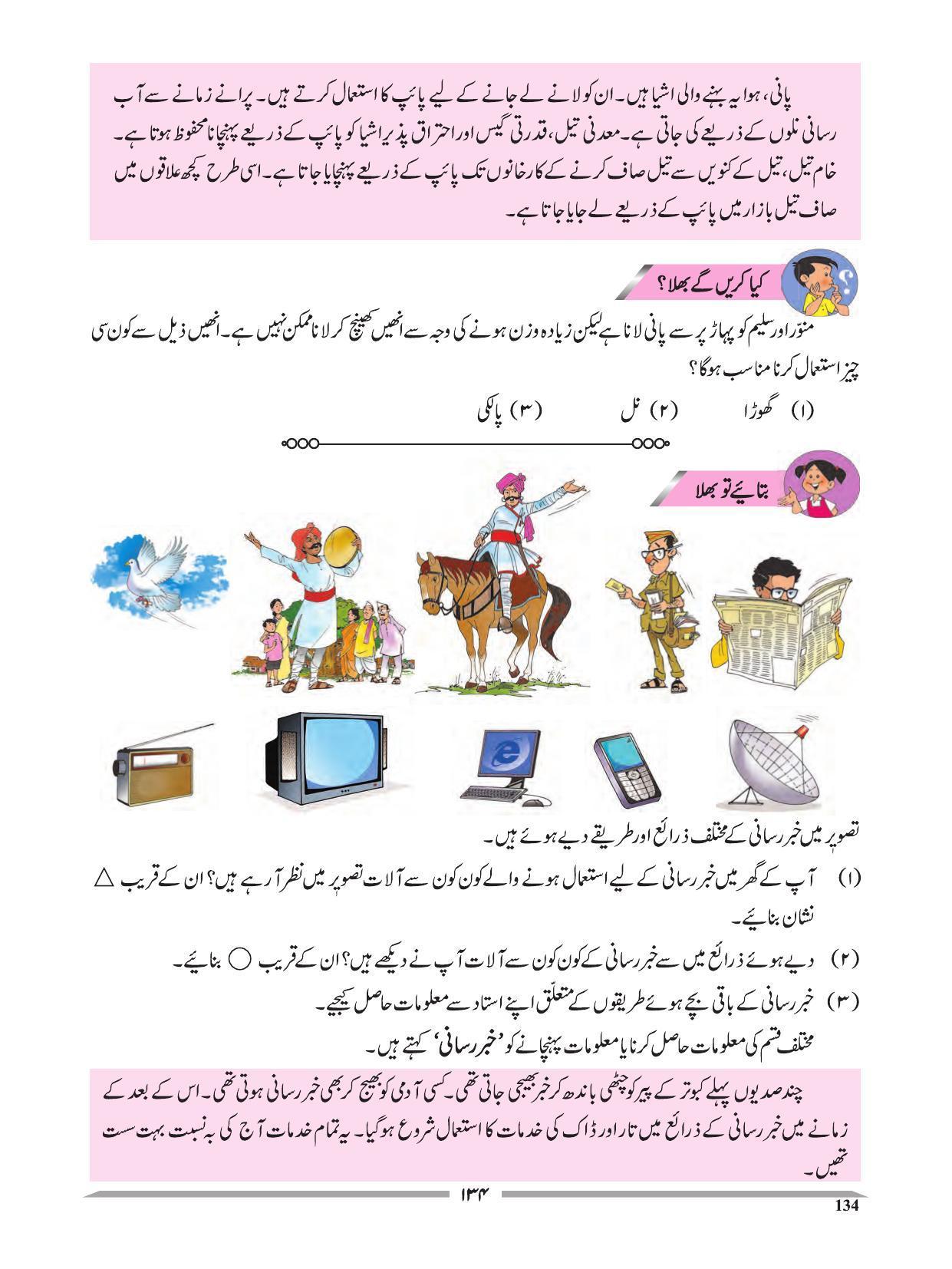 Maharashtra Board Class 4 EVS 1 (Urdu Medium) Textbook - Page 144